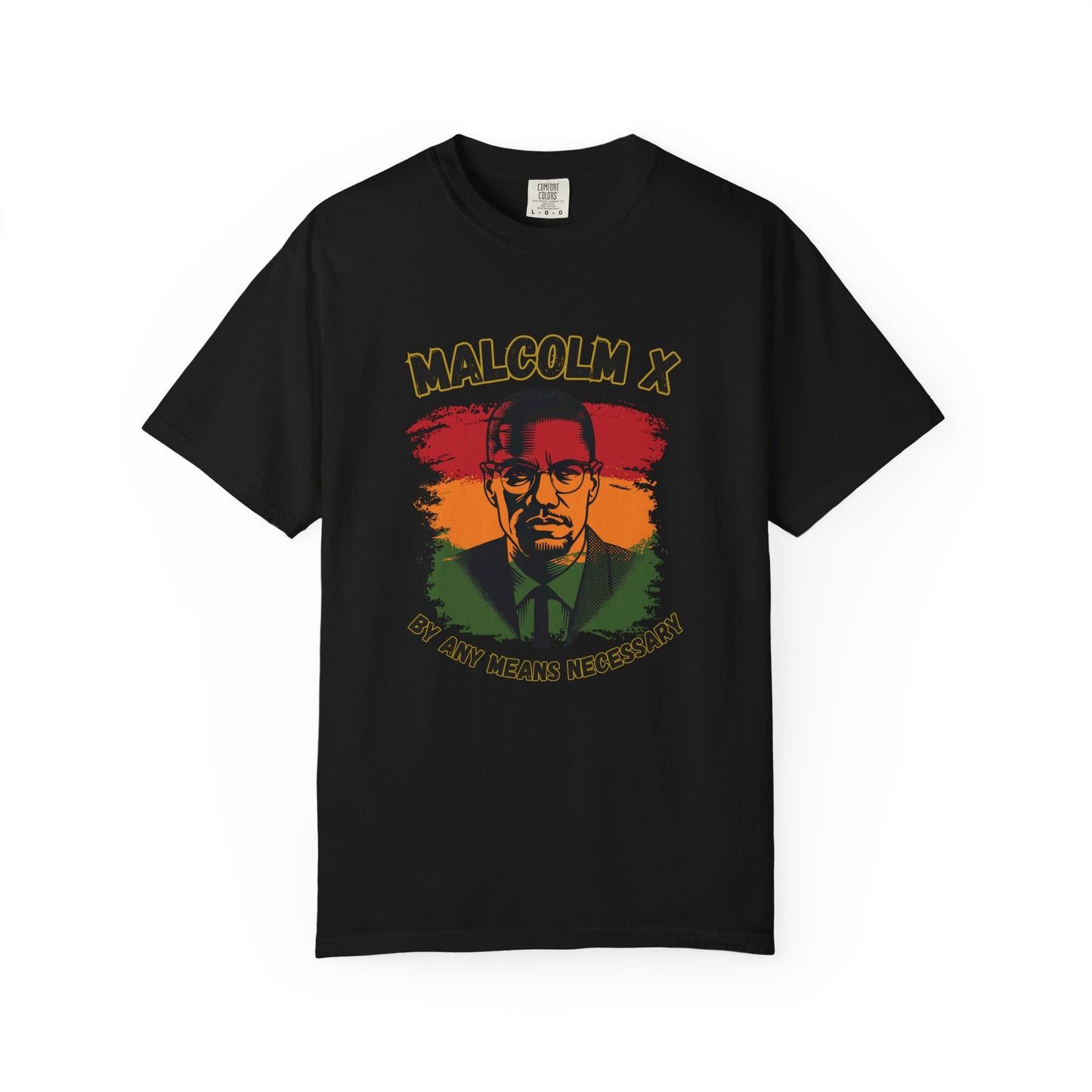 Malcolm X Unisex T-shirt - By Any Means Necessary