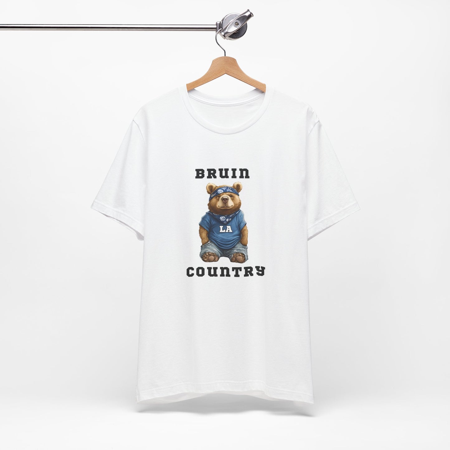Bruin Country Tee - Cute Bear Graphic Unisex Shirt
