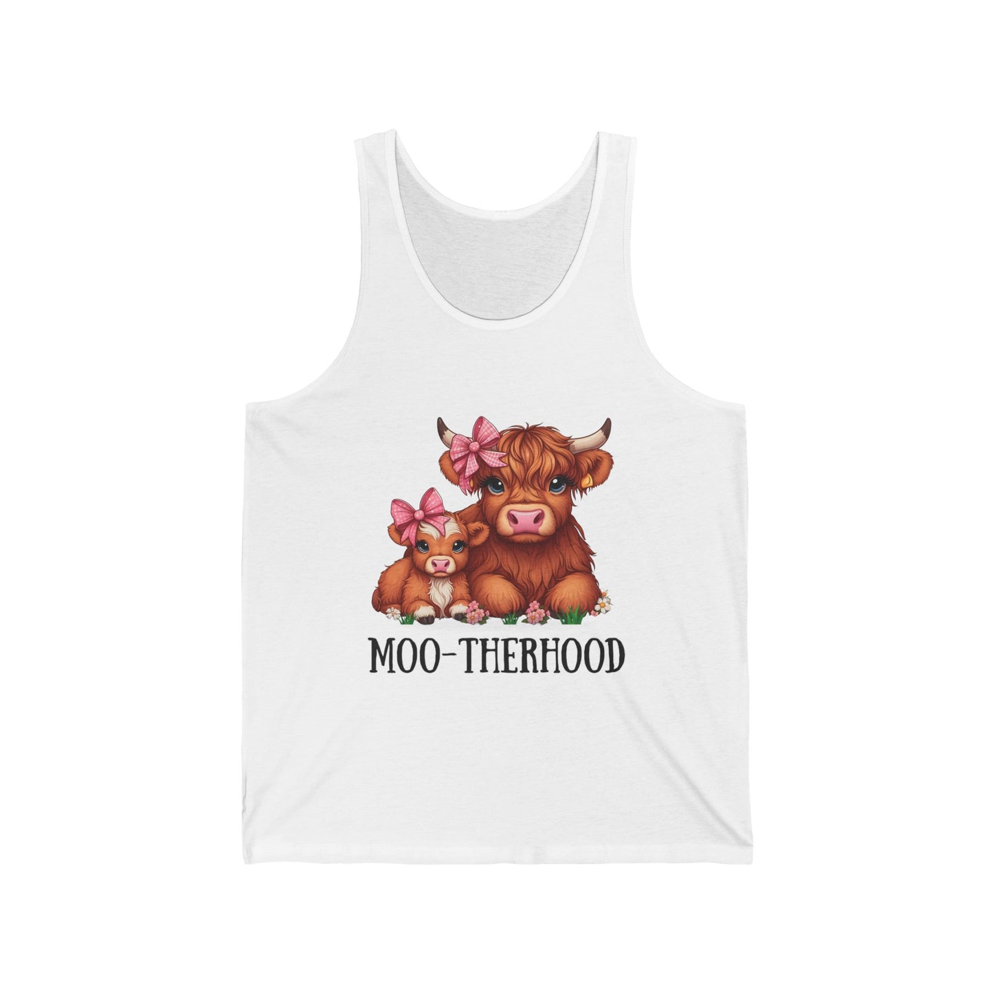 Moo-therhood Unisex Jersey Tank Top
