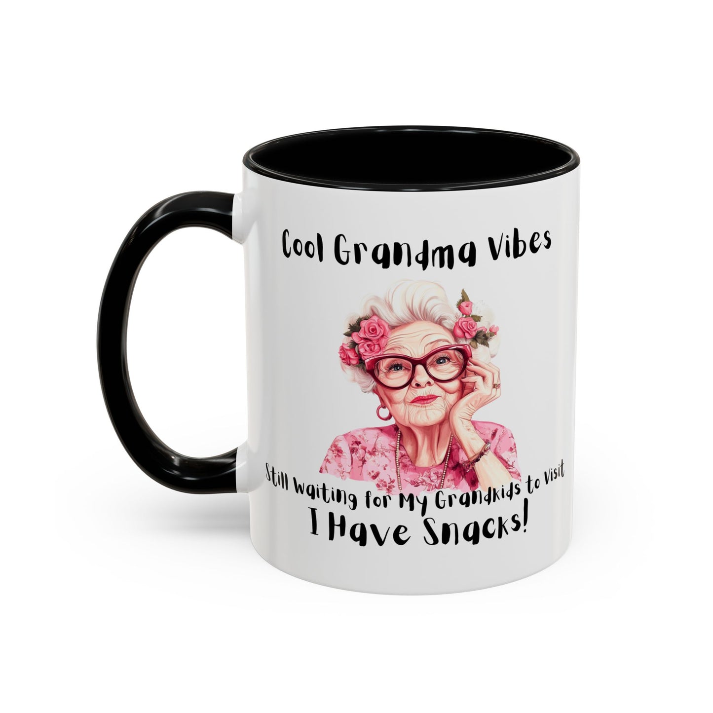 Cool Grandma Vibes Coffee Mug - Perfect Gift for Grandparents