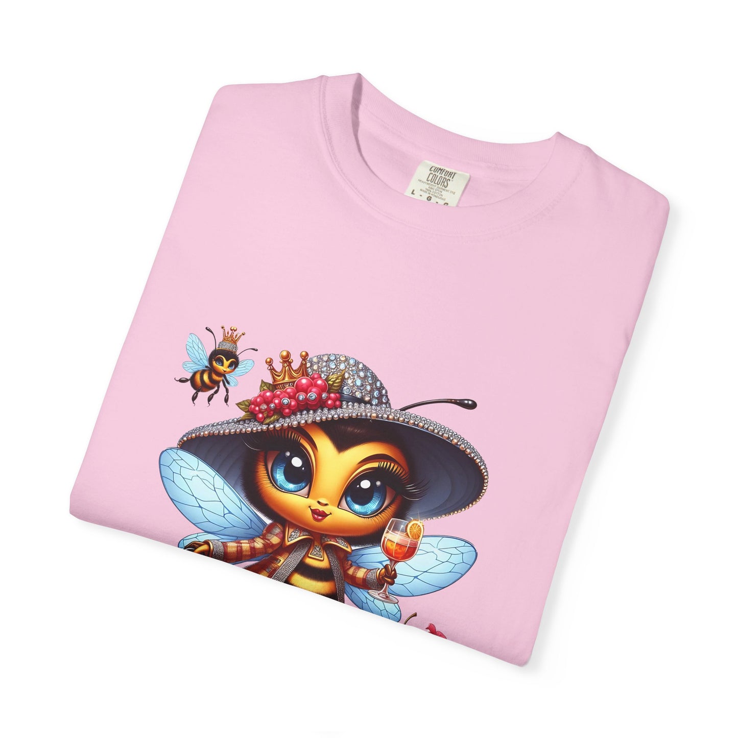 Queen Bee Mama Vibes Only T-Shirt | Unisex Garment-Dyed Tee