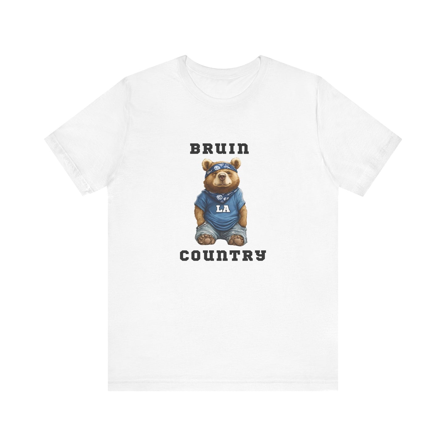 Bruin Country Tee - Cute Bear Graphic Unisex Shirt