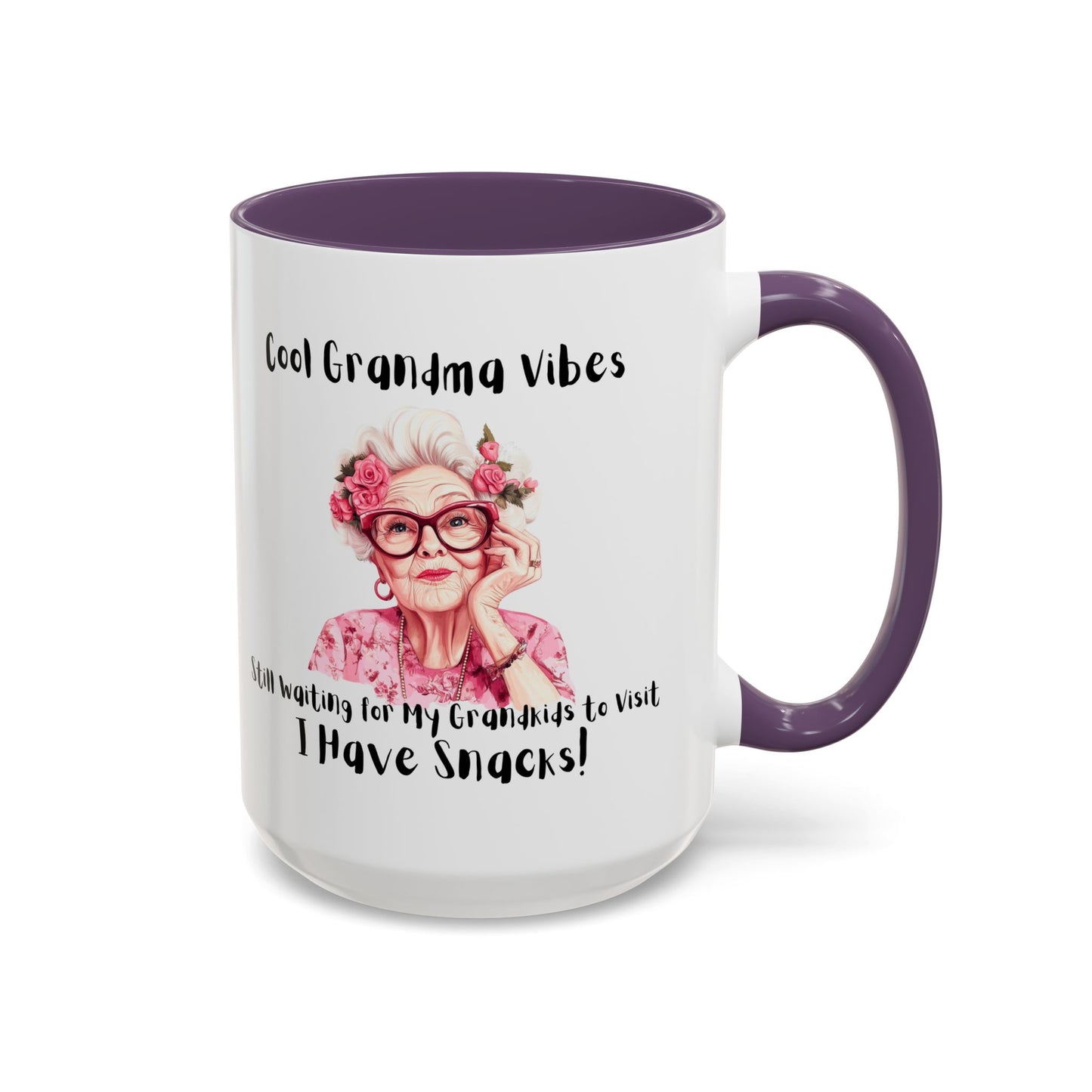 Cool Grandma Vibes Coffee Mug - Perfect Gift for Grandparents