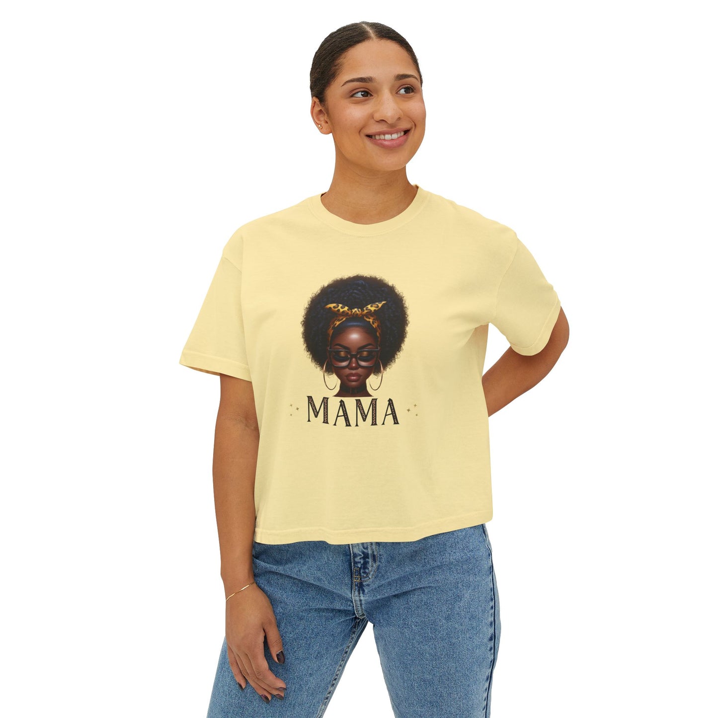 Happy Mother's Day Boxy Tee for Mom