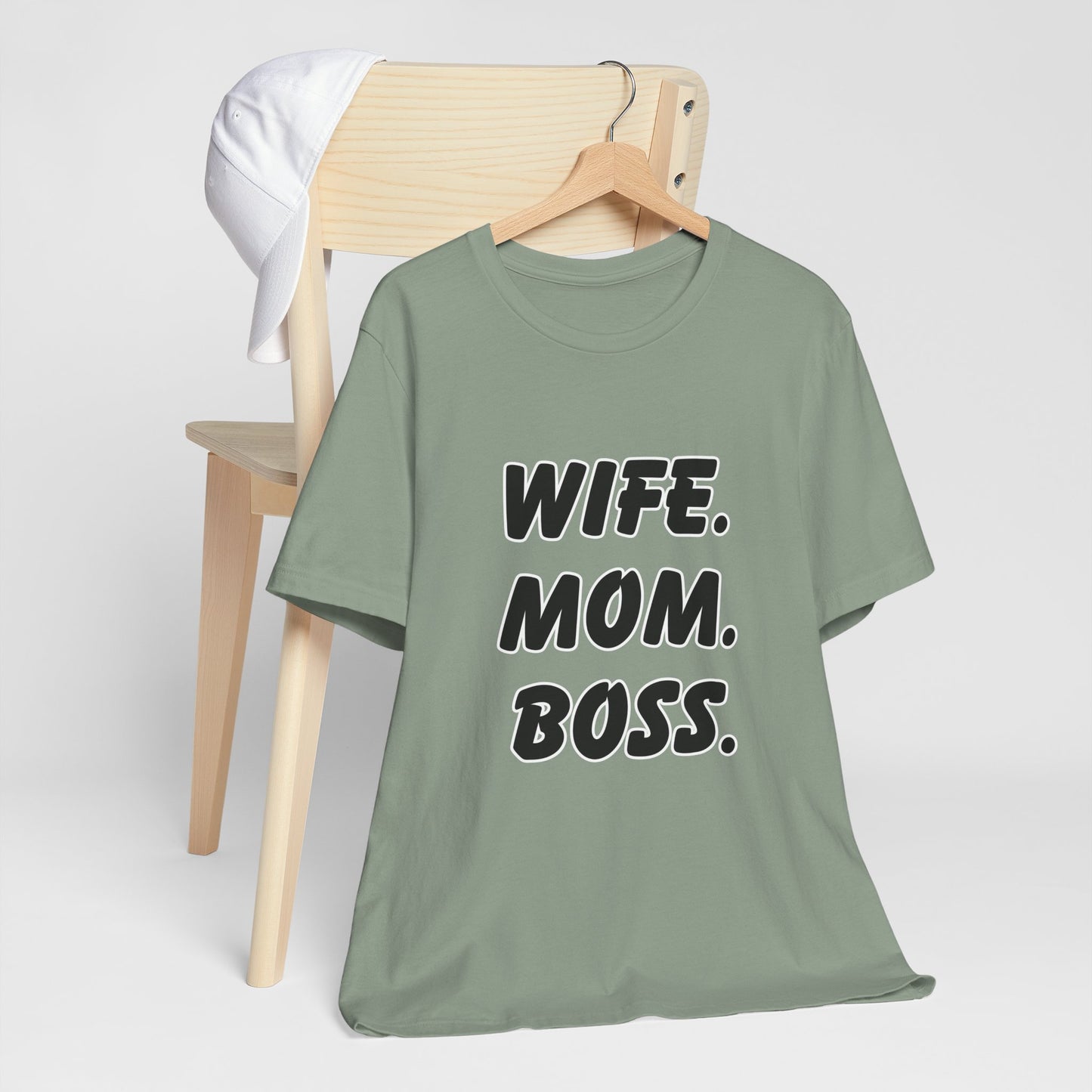 Wife Mom Boss Tee - Empowering Unisex Jersey Short Sleeve T-Shirt