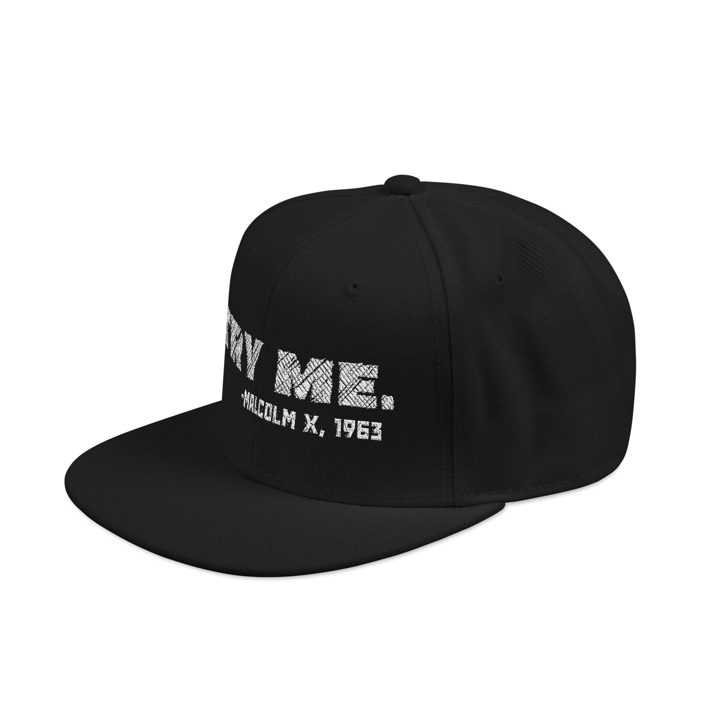 Malcolm X, 1963 History Snapback Embroidery Cap