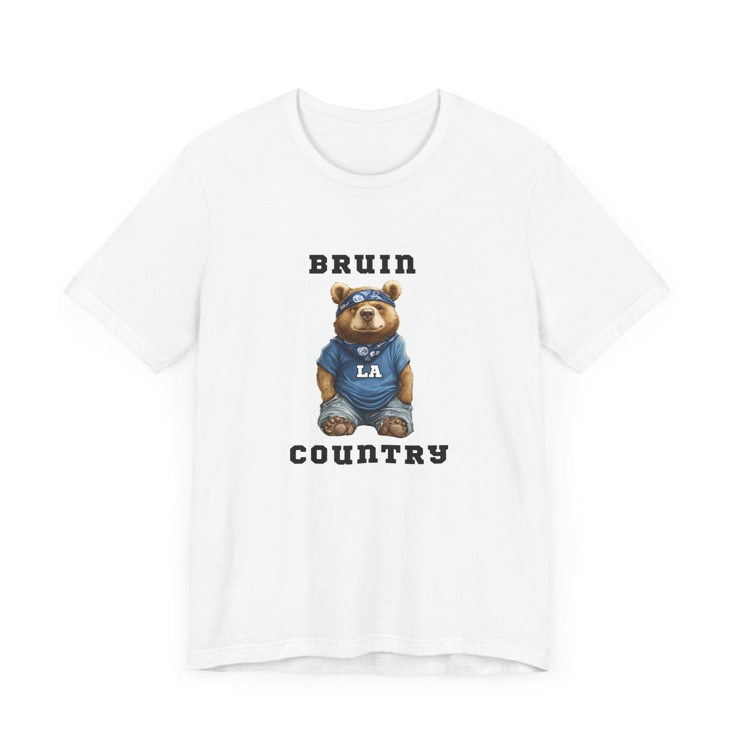 Bruin Country Tee - Cute Bear Graphic Unisex Shirt