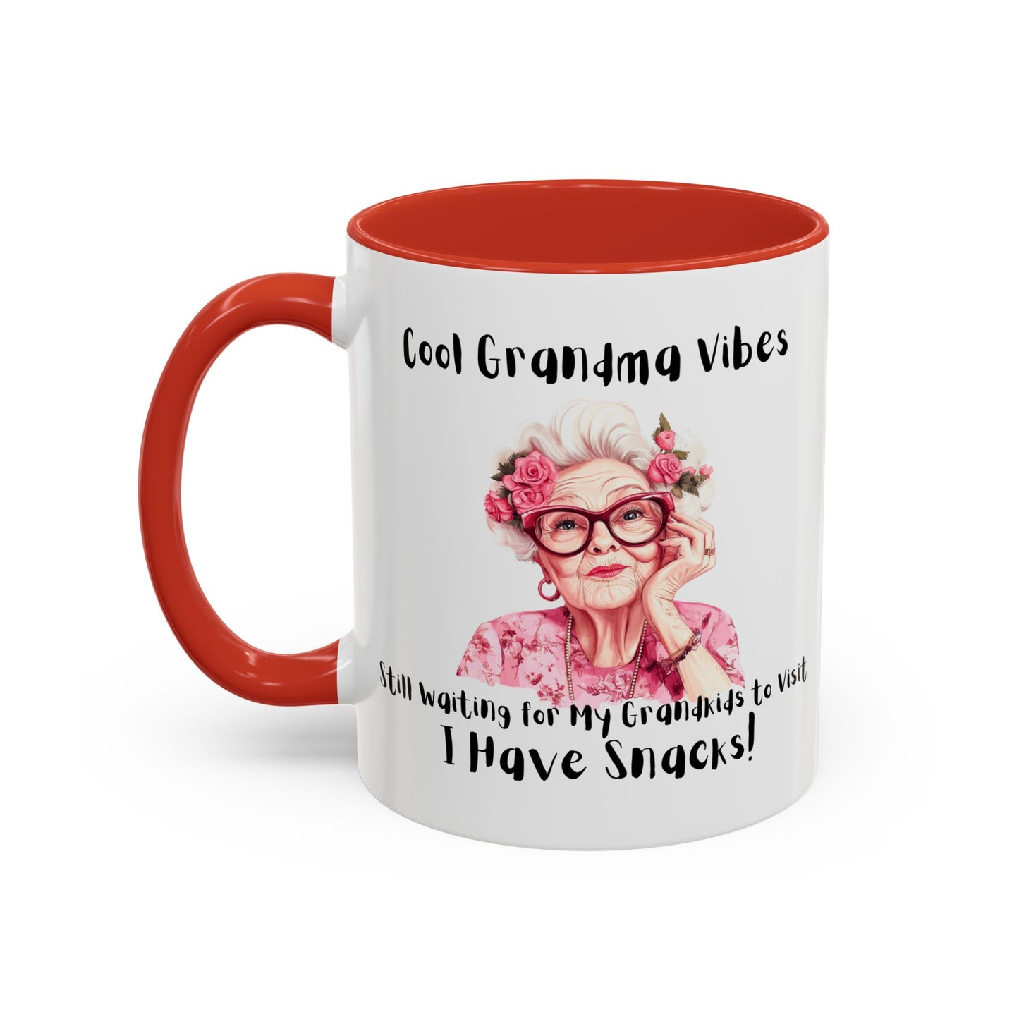 Cool Grandma Vibes Coffee Mug - Perfect Gift for Grandparents