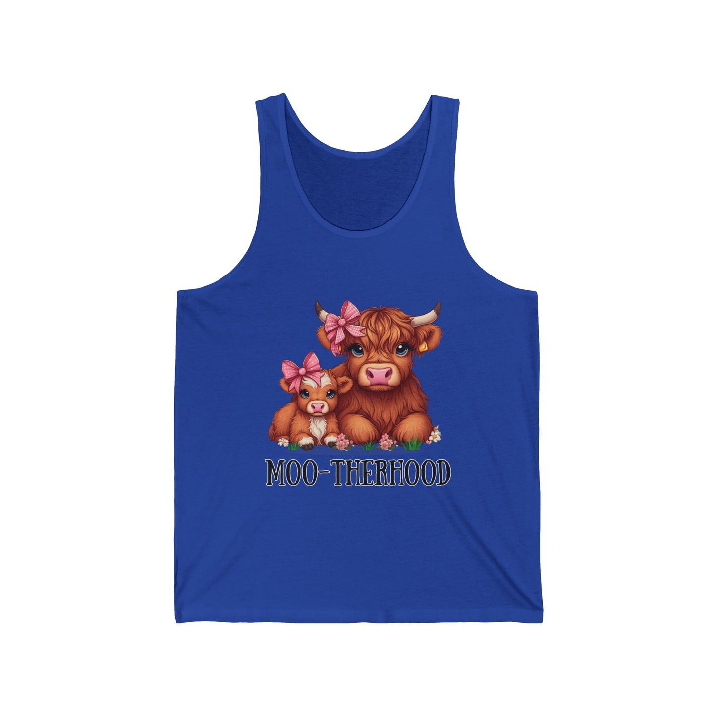 Moo-therhood Unisex Jersey Tank Top