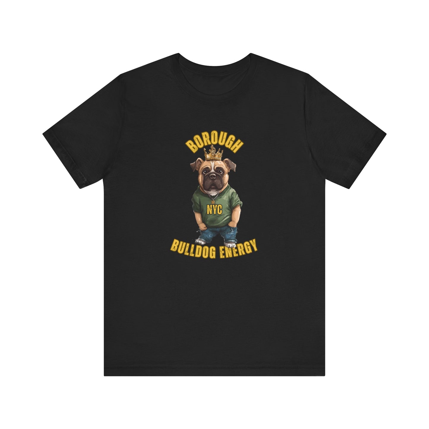 NYC Bulldog Energy Graphic Tee Shirt