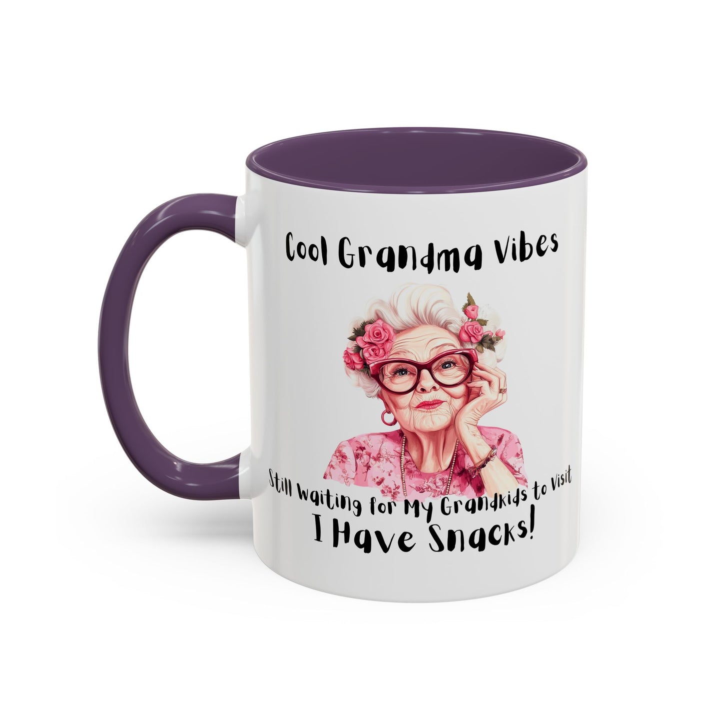 Cool Grandma Vibes Coffee Mug - Perfect Gift for Grandparents