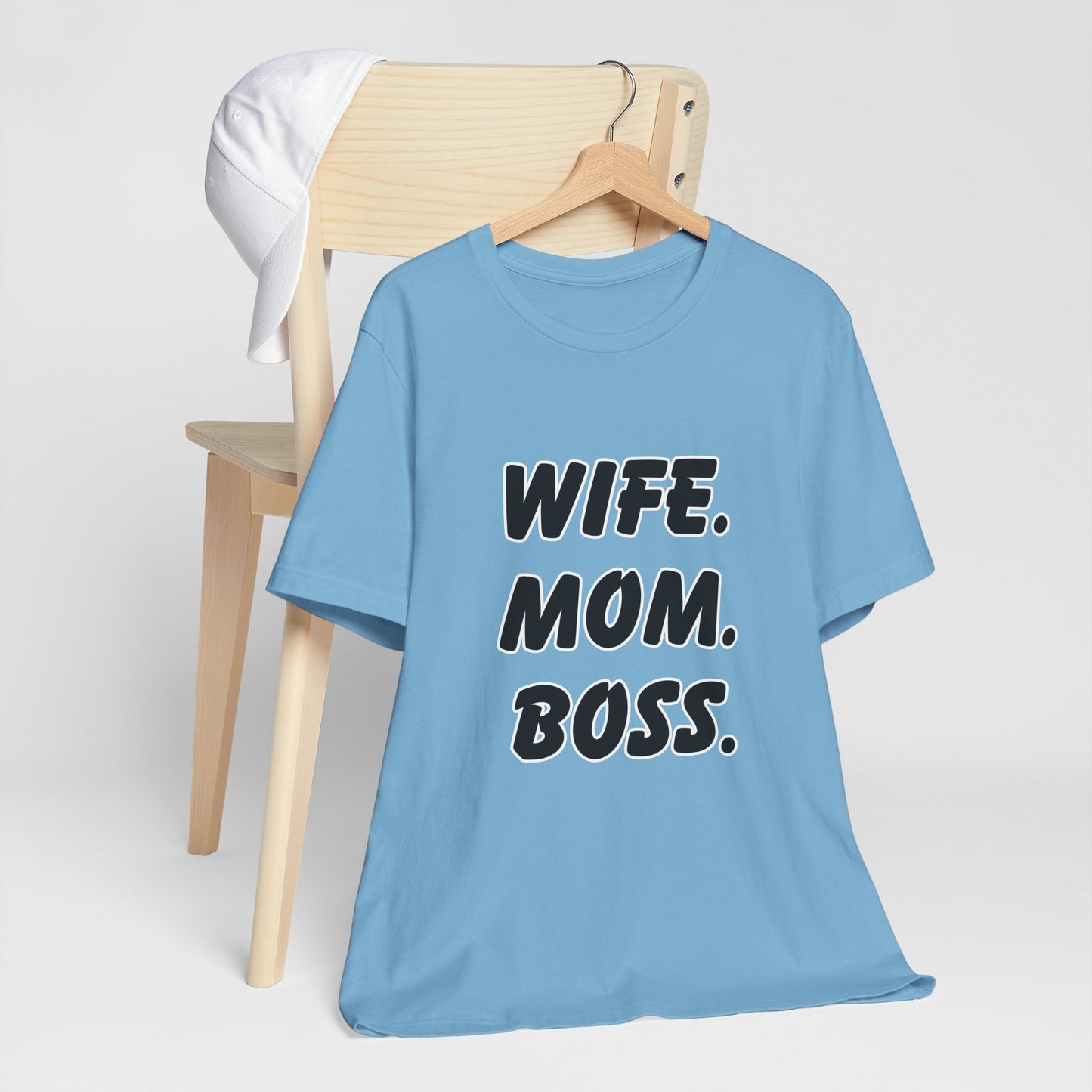 Wife Mom Boss Tee - Empowering Unisex Jersey Short Sleeve T-Shirt