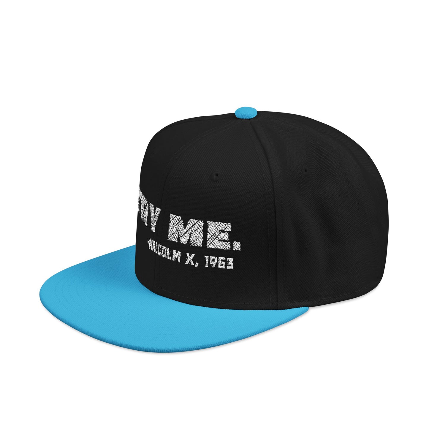 Malcolm X, 1963 History Snapback Embroidery Cap