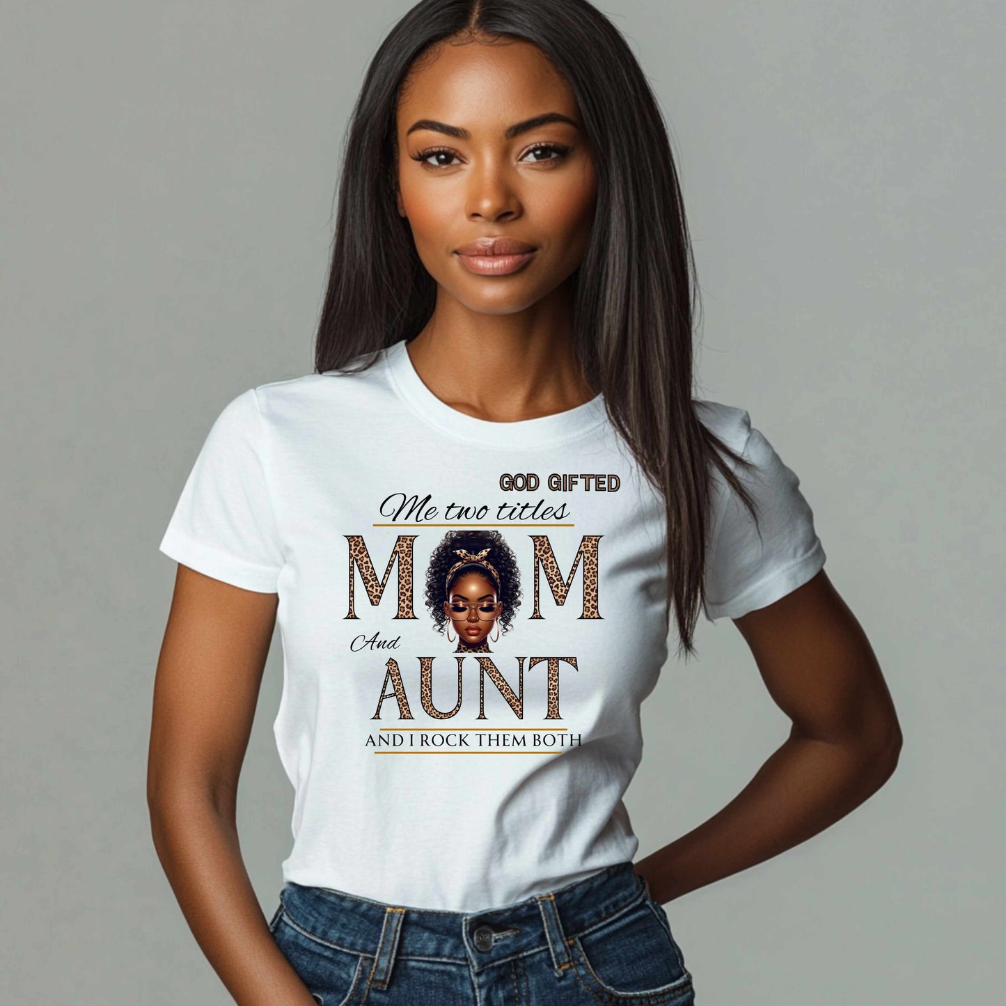 God Gifted Women's Boxy Tee - Mom and Aunt Pride Shirt