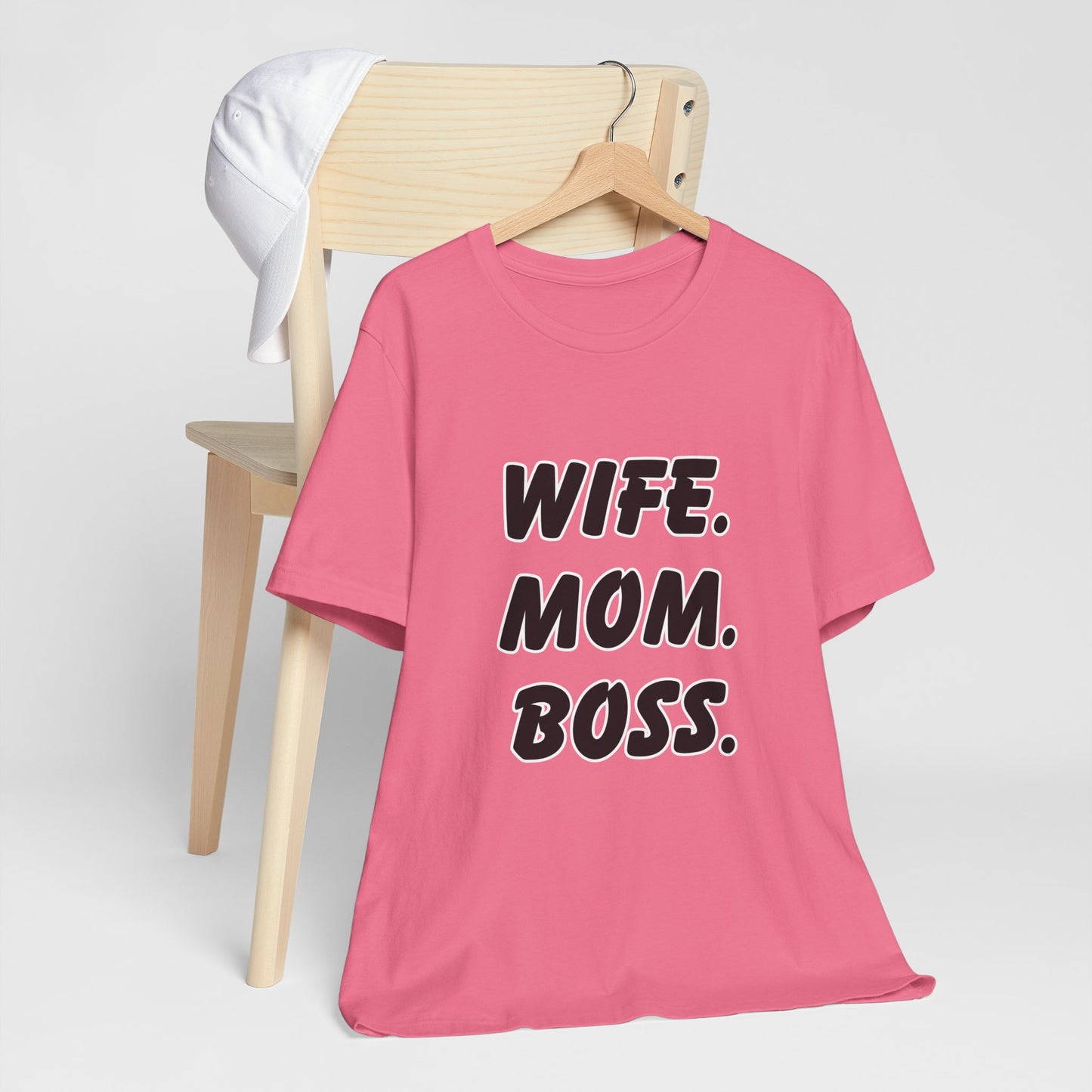 Wife Mom Boss Tee - Empowering Unisex Jersey Short Sleeve T-Shirt