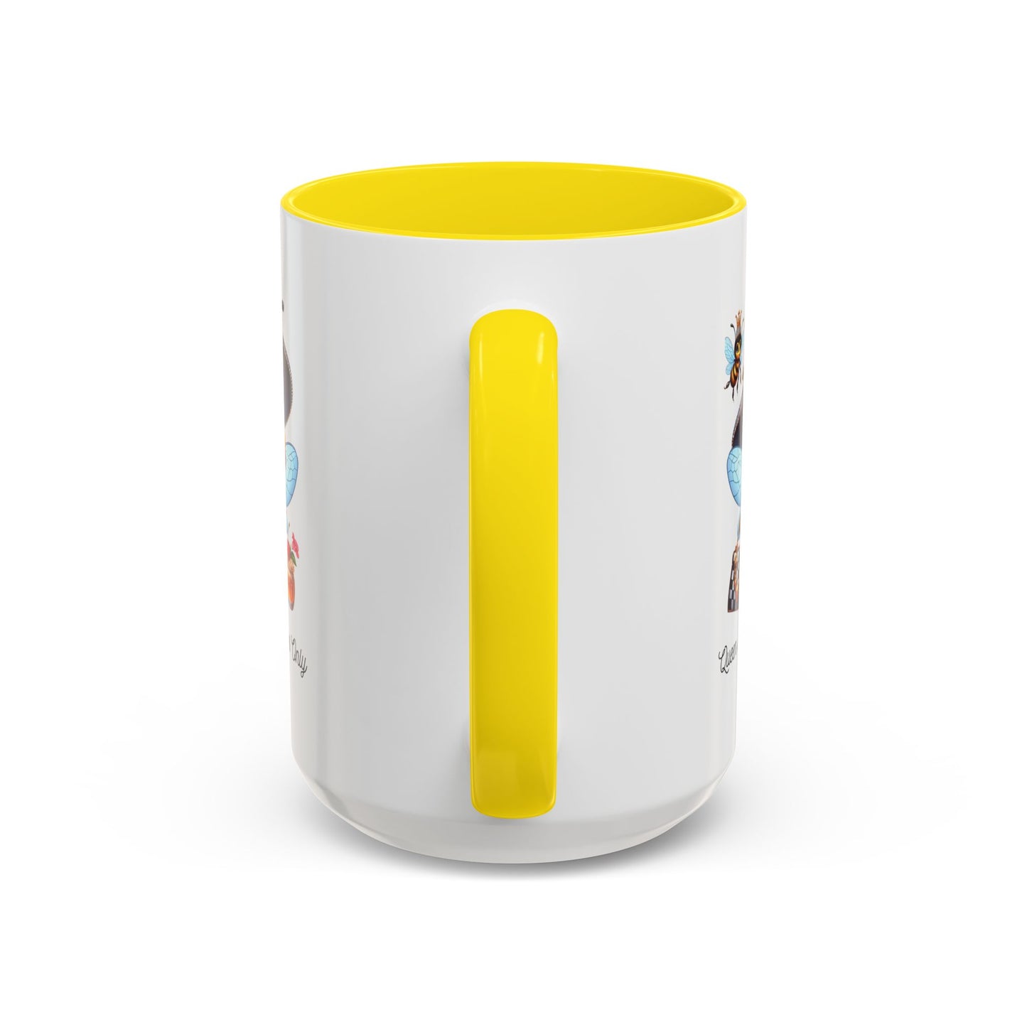 Queen Bee Coffee Mug - Cute Bee Design for Bee Lovers and Moms