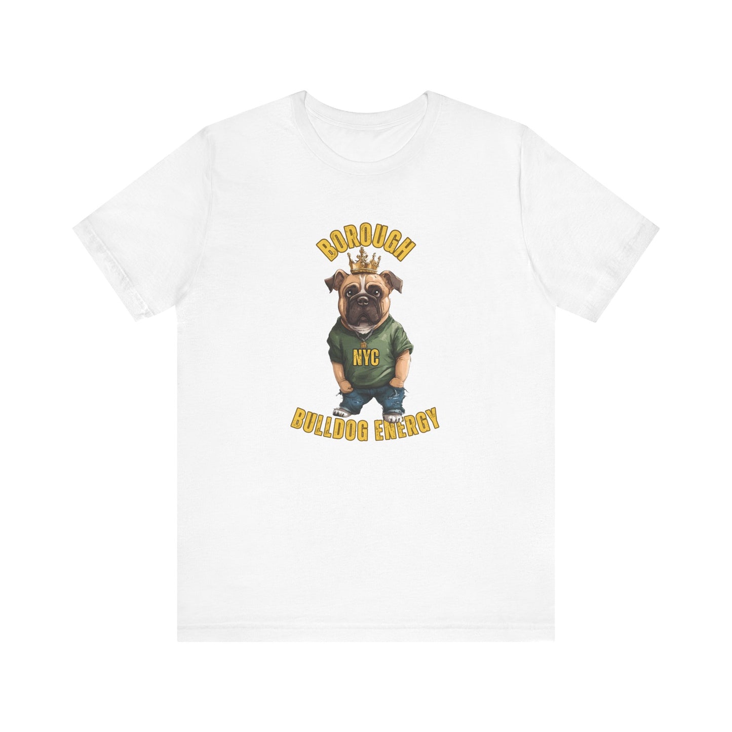 NYC Bulldog Energy Graphic Tee Shirt