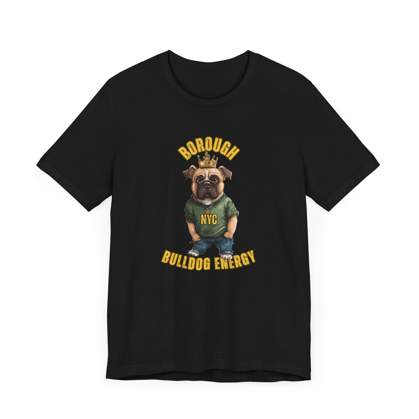 NYC Bulldog Energy Graphic Tee Shirt