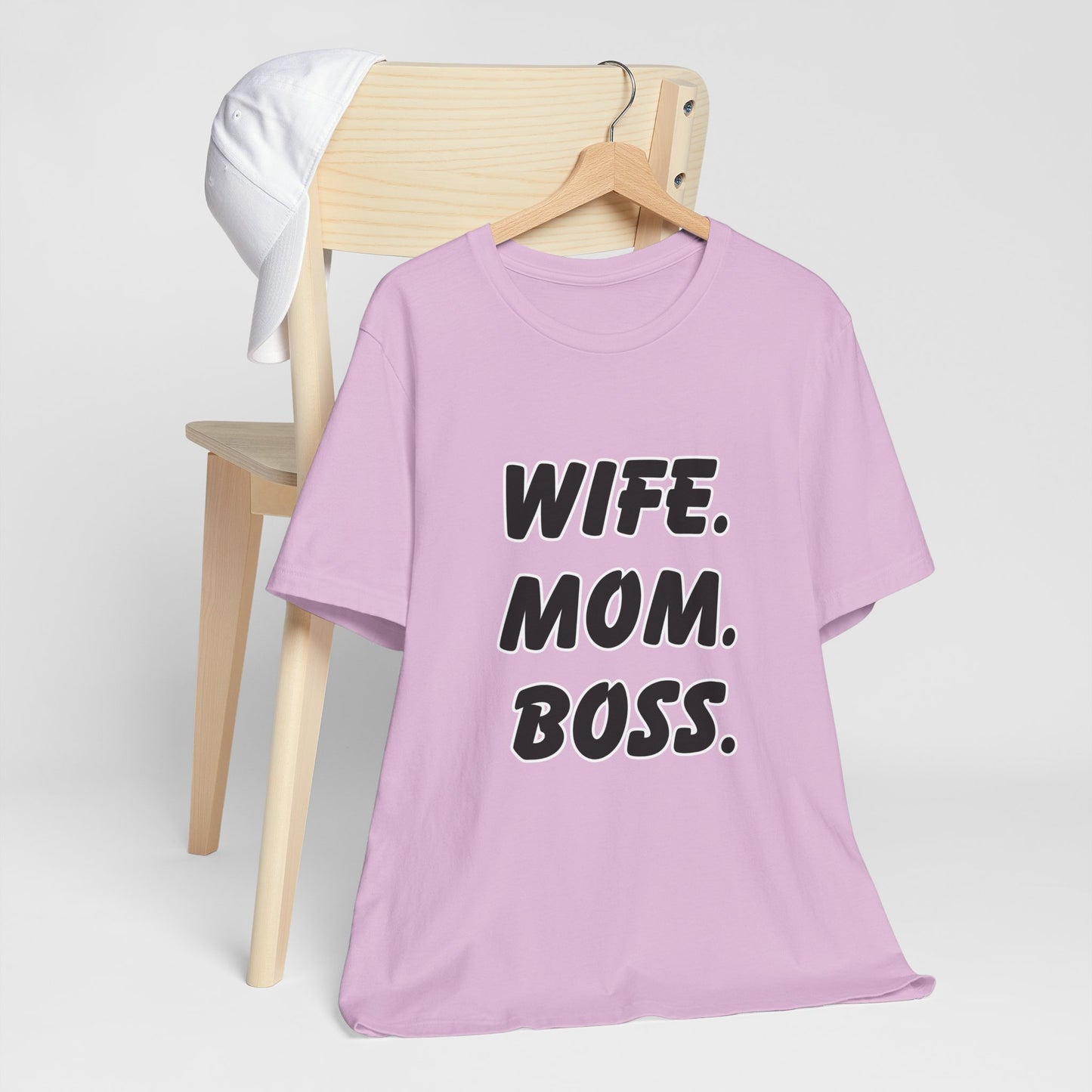 Wife Mom Boss Tee - Empowering Unisex Jersey Short Sleeve T-Shirt