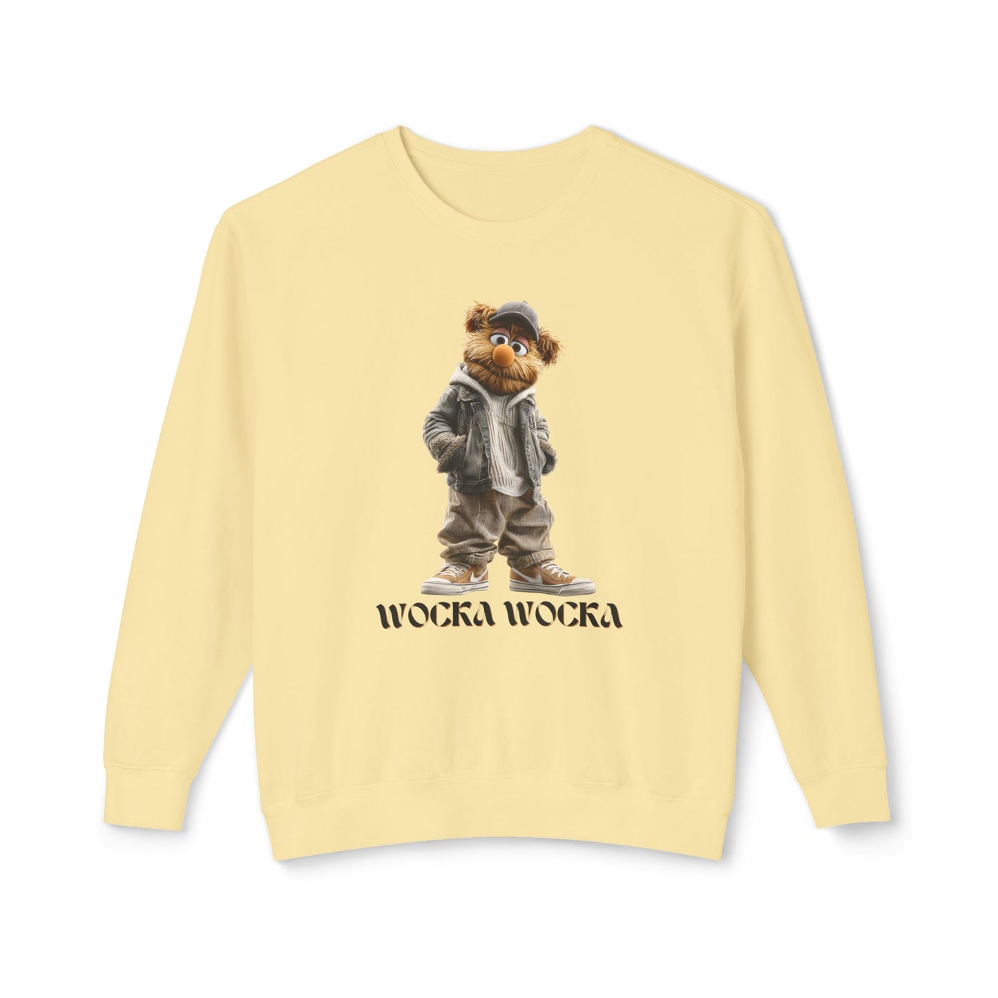 Wocka Wocka Muppet Bear Crewneck Sweatshirt