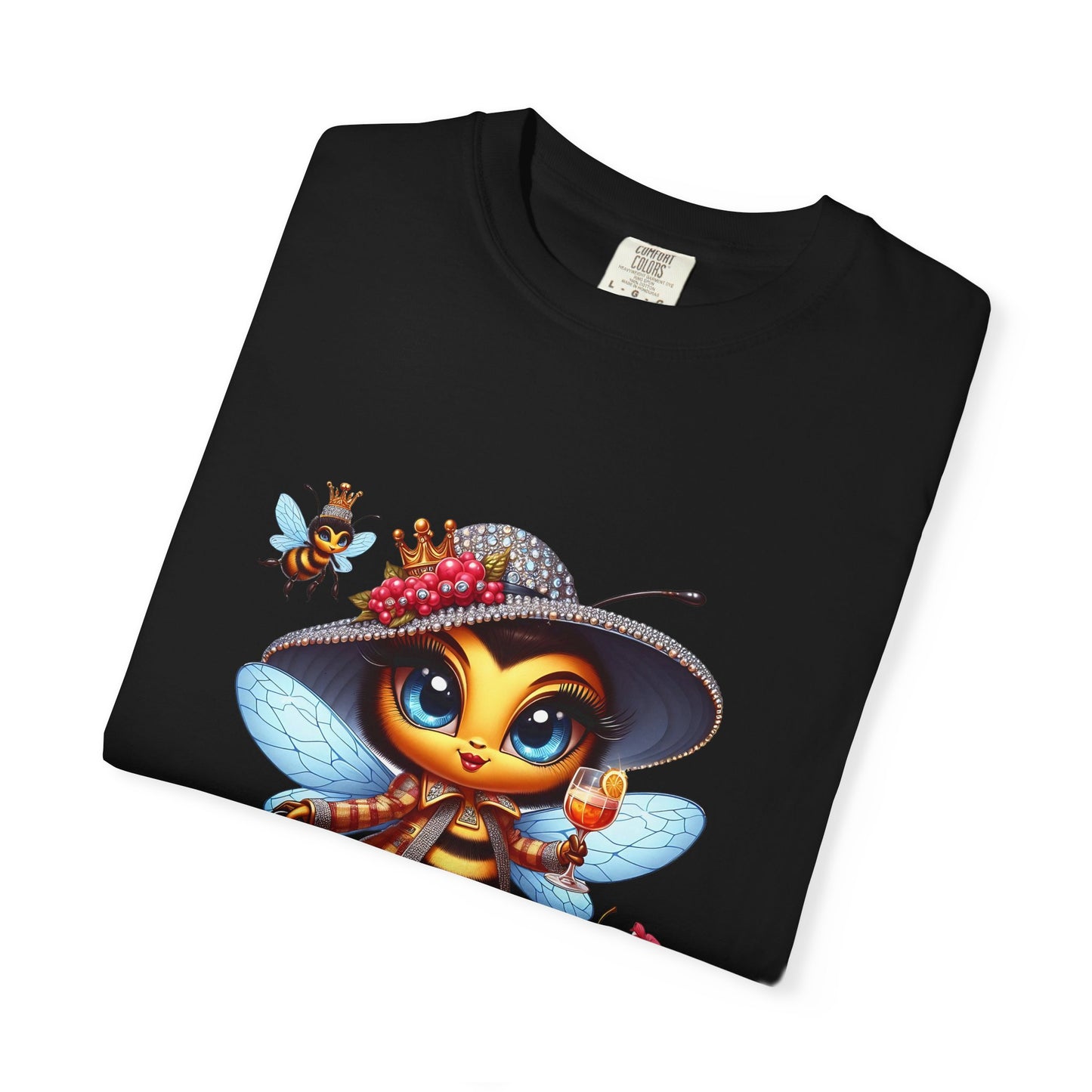 Queen Bee Mama Vibes Only T-Shirt | Unisex Garment-Dyed Tee
