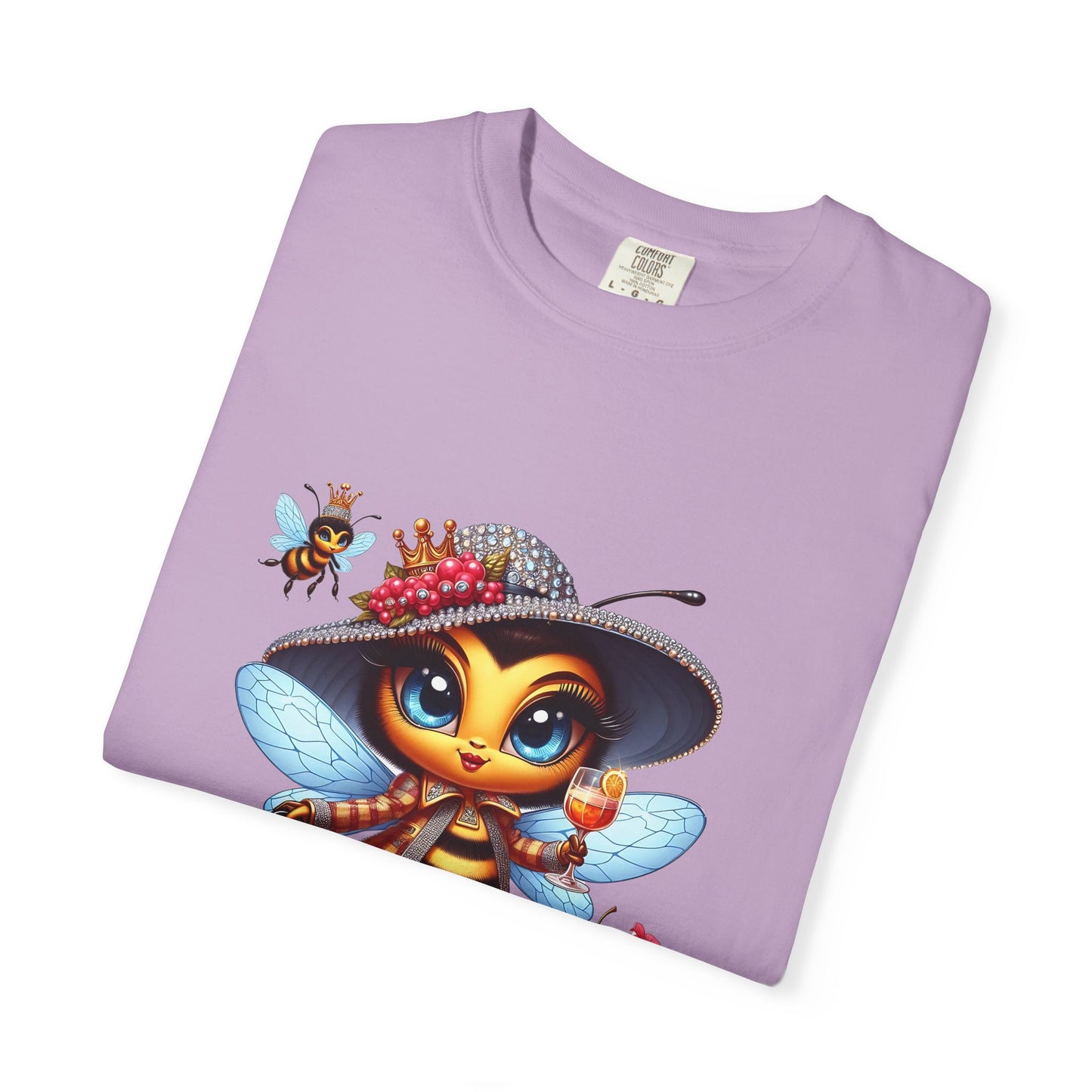 Queen Bee Mama Vibes Only T-Shirt | Unisex Garment-Dyed Tee