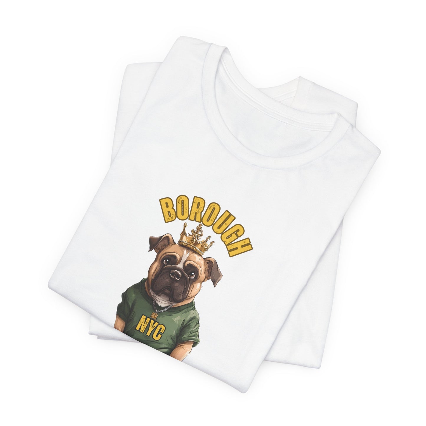 NYC Bulldog Energy Graphic Tee Shirt