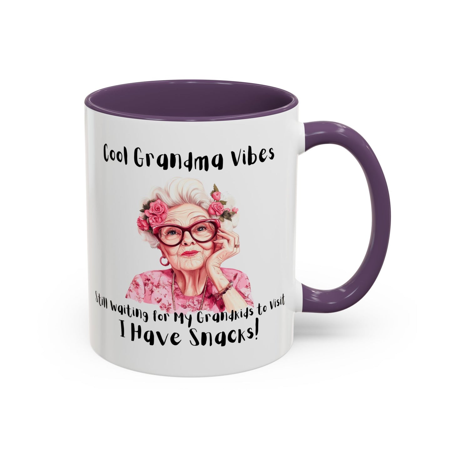 Cool Grandma Vibes Coffee Mug - Perfect Gift for Grandparents