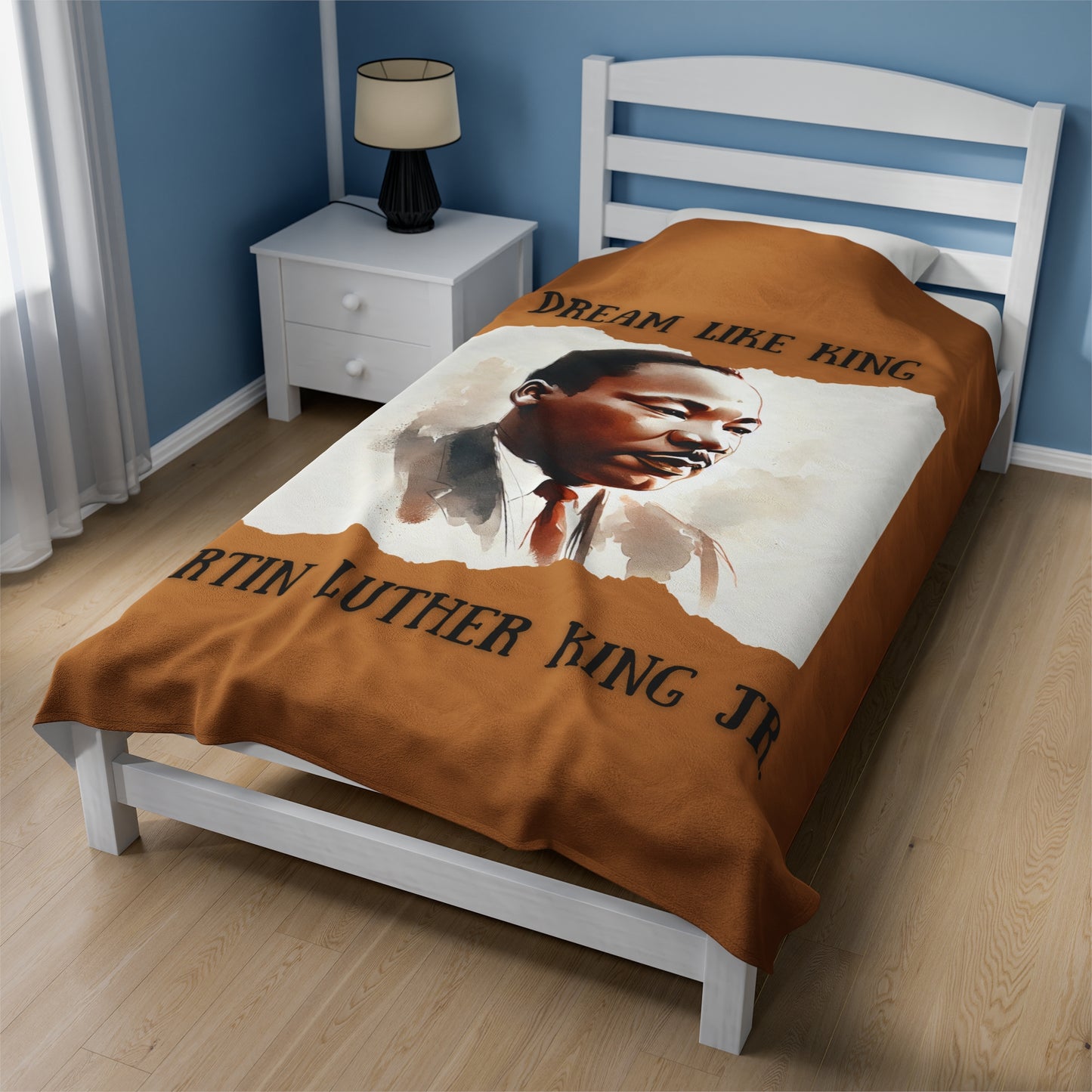 Dream Like King- Martin Luther King Jr. Velveteen Plush Blanket