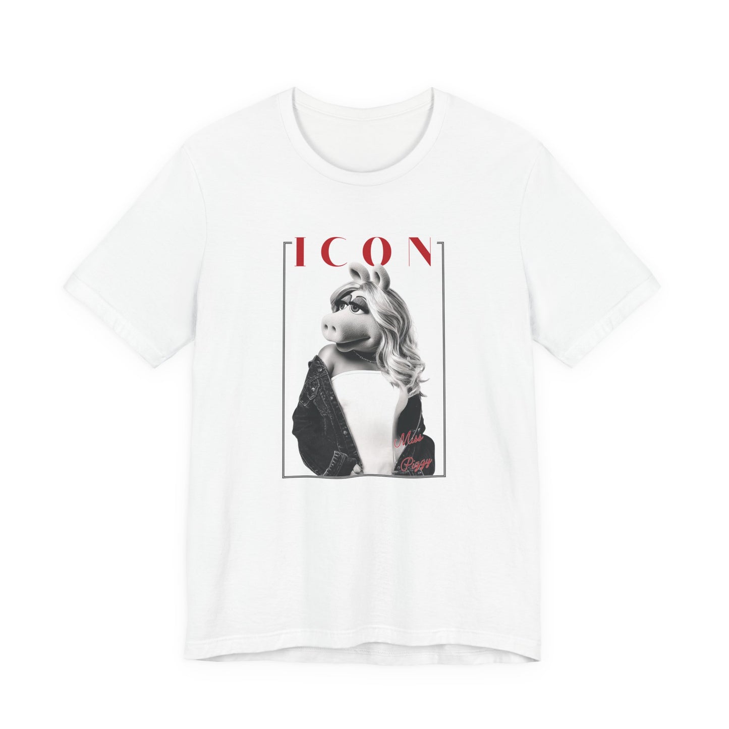 Icon Piggy Portrait Graphic T-Shirt