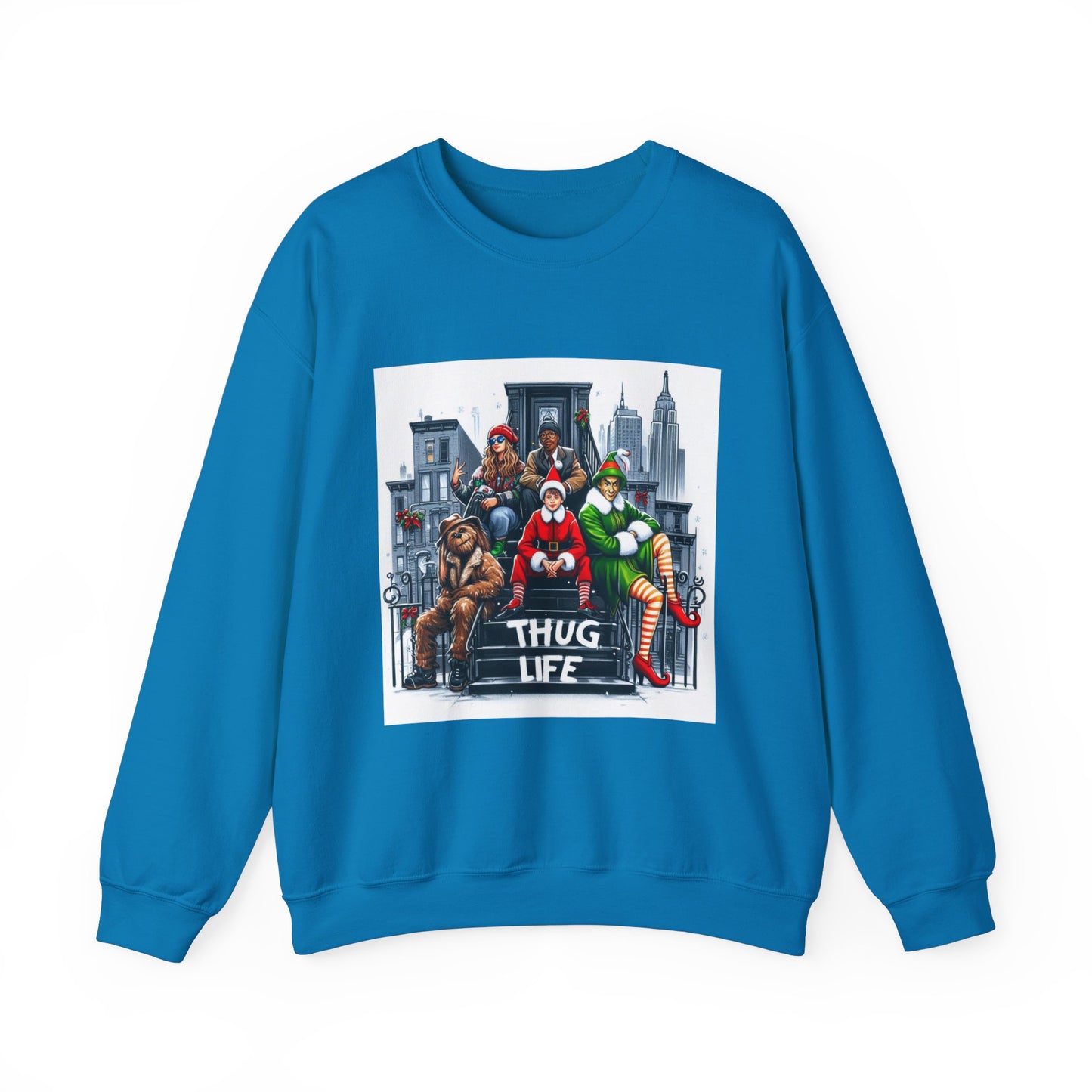 Thug Life Christmas Sweatshirt Unisex Crewneck