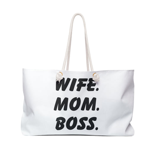 Stylish Weekender Bag for Wives, Moms & Bosses - Perfect for Travel & Everyday Use