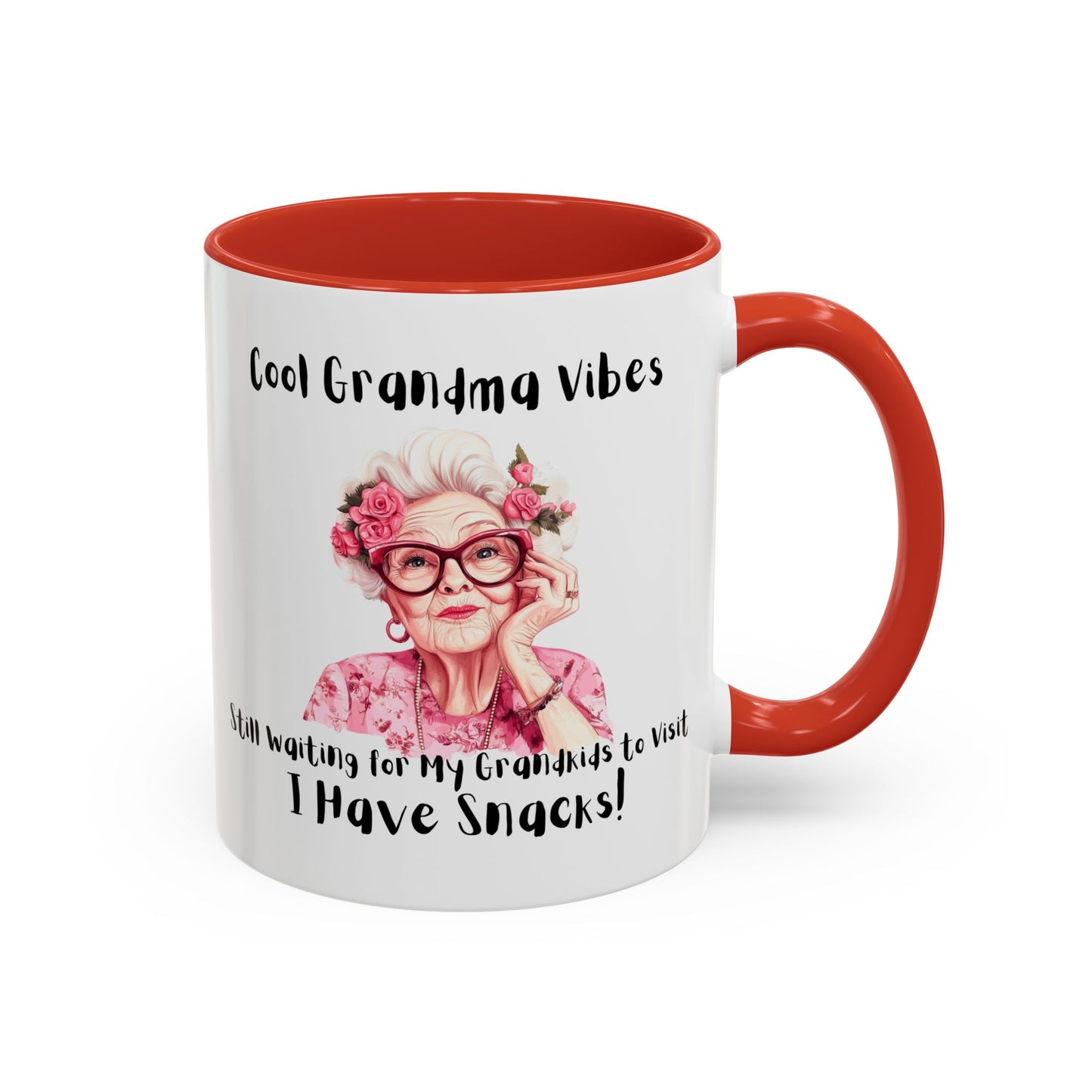 Cool Grandma Vibes Coffee Mug - Perfect Gift for Grandparents