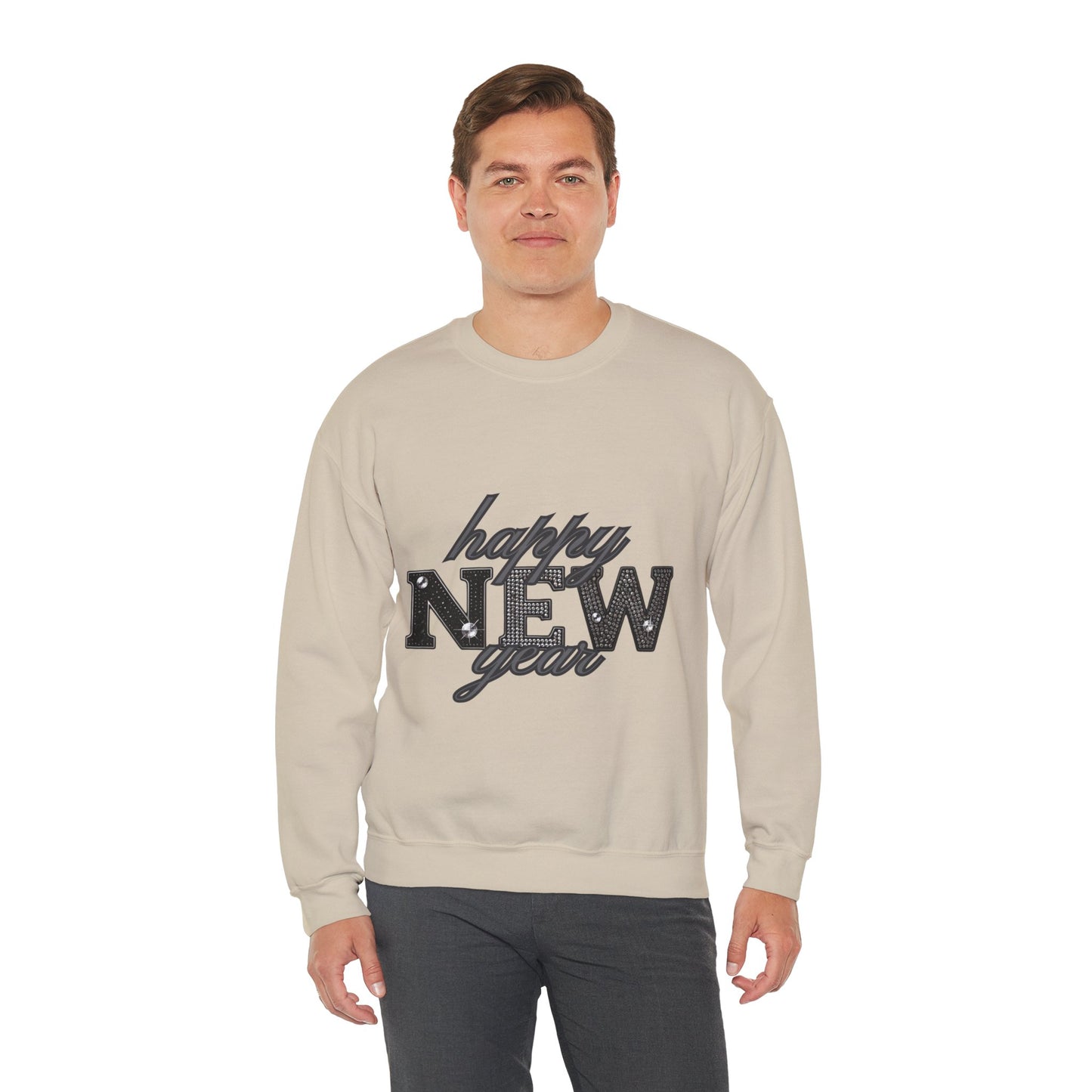 Sparkly New Year Unisex Heavy Blend™ Crewneck Sweatshirt