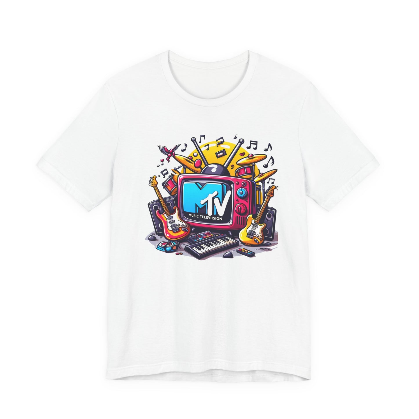 Retro Music TV Graphic Tee
