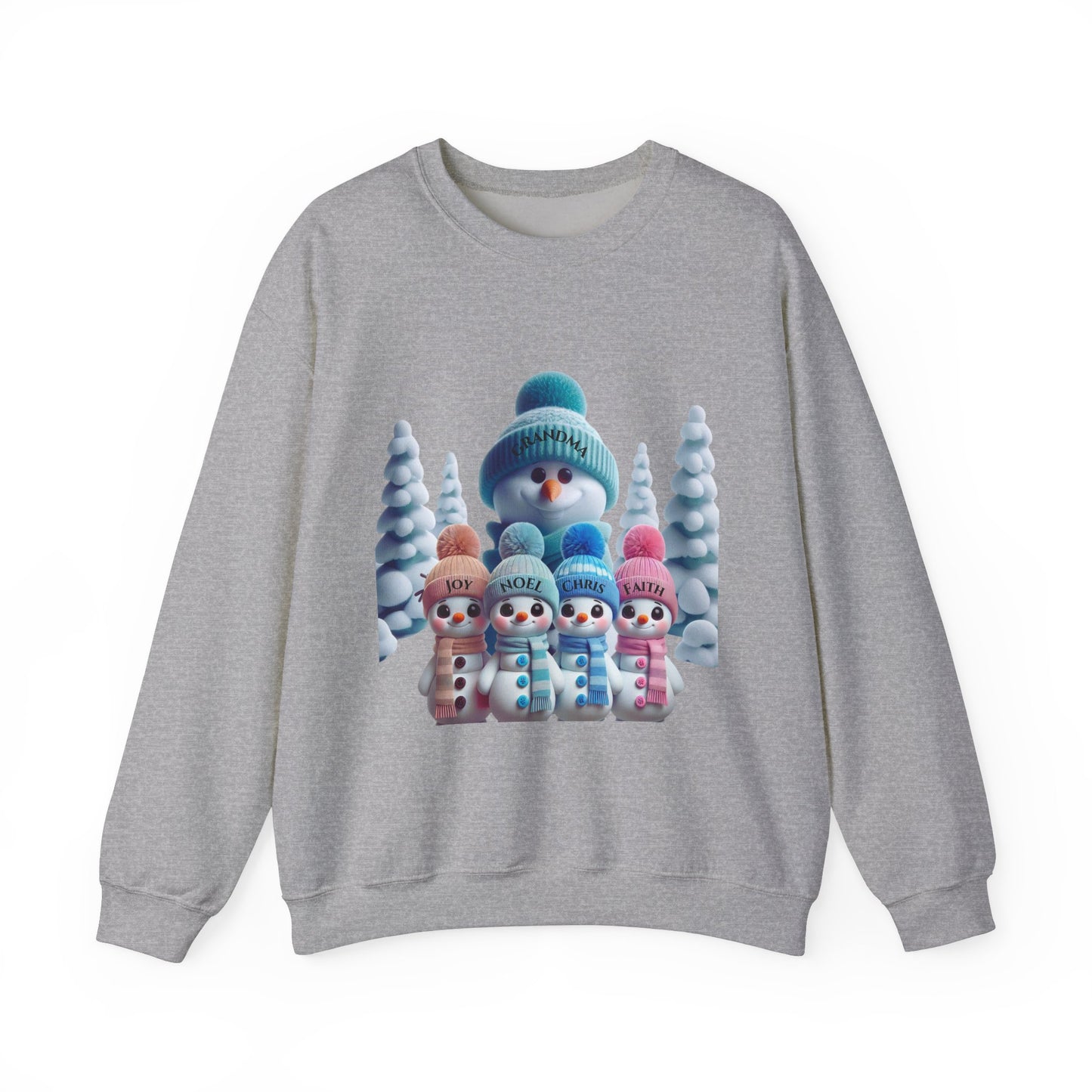 Grandma's Snow babies Grandkids Unisex Crewneck Sweatshirt