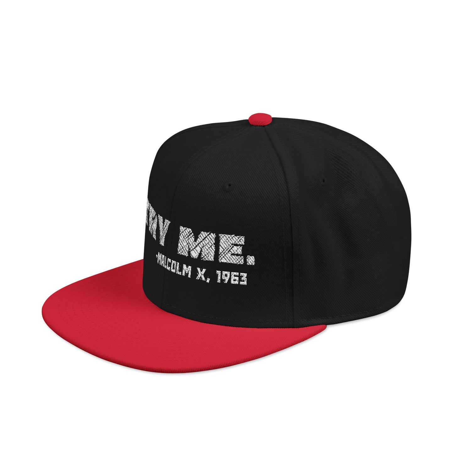 Malcolm X, 1963 History Snapback Embroidery Cap