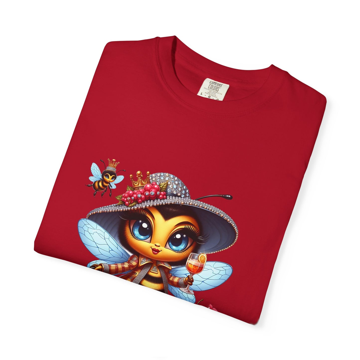 Queen Bee Mama Vibes Only T-Shirt | Unisex Garment-Dyed Tee