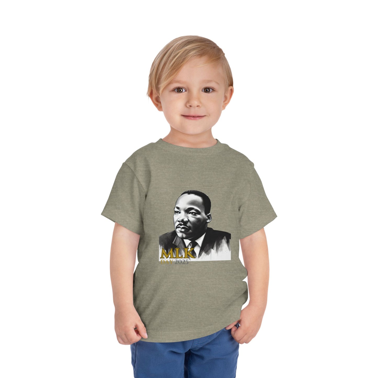 MLK Day 2025 Toddler Short Sleeve Tee