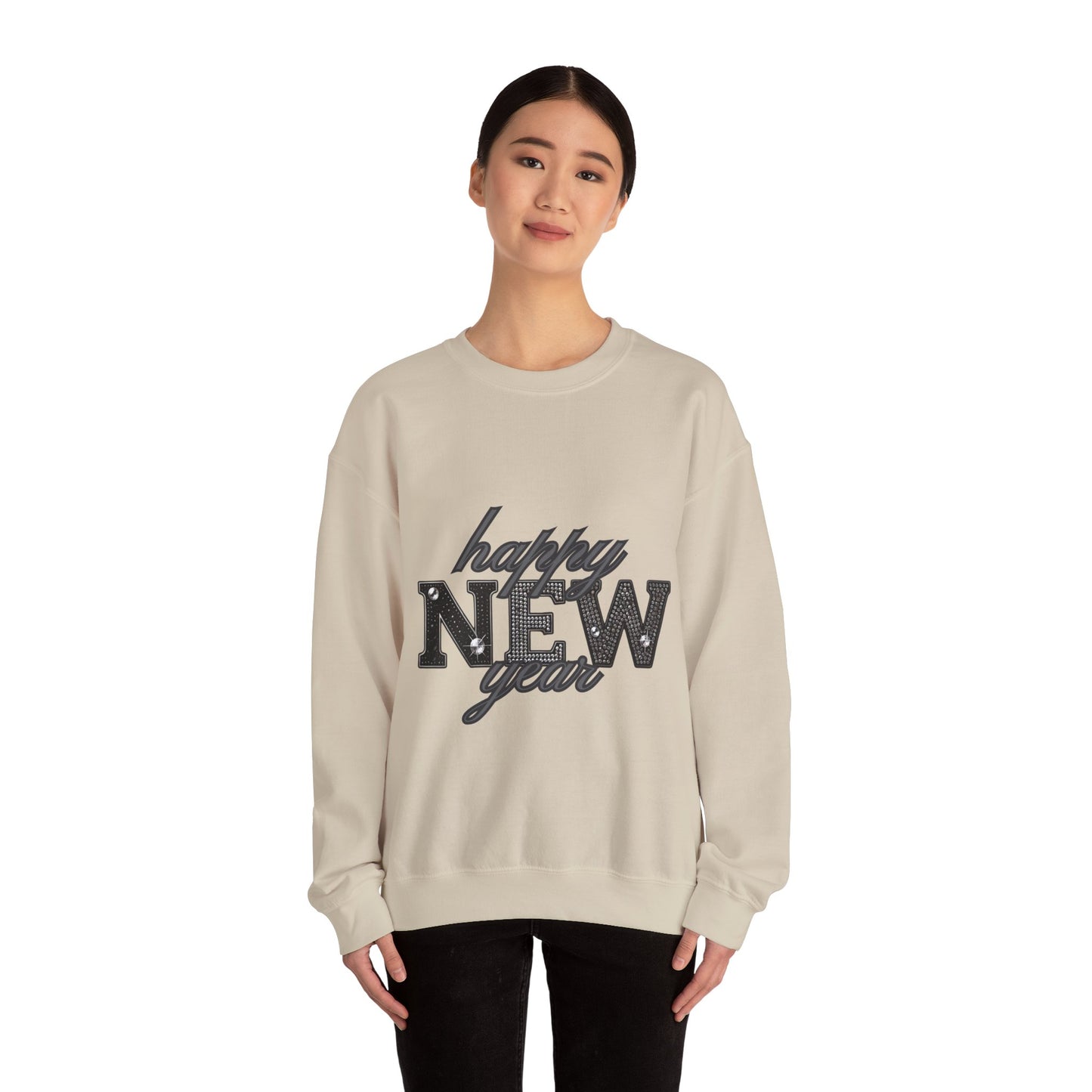 Sparkly New Year Unisex Heavy Blend™ Crewneck Sweatshirt