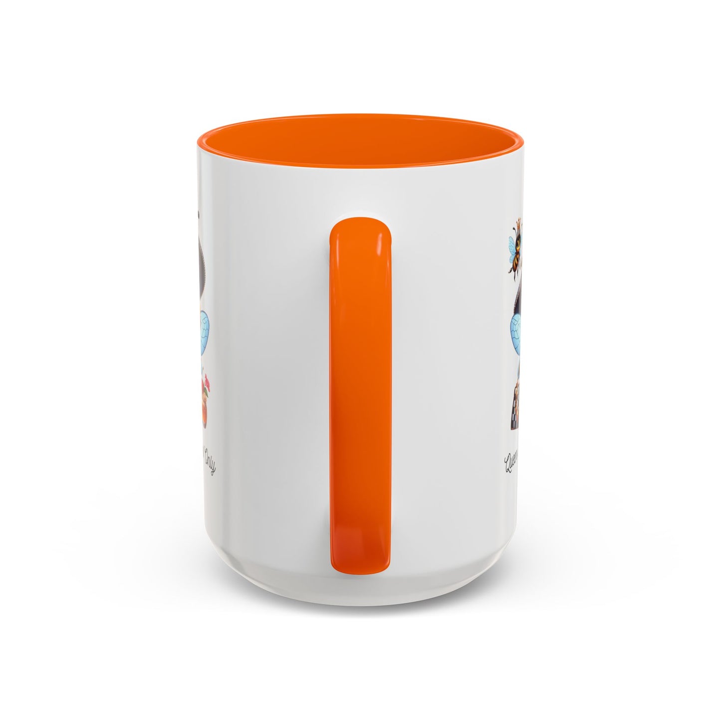 Queen Bee Coffee Mug - Cute Bee Design for Bee Lovers and Moms