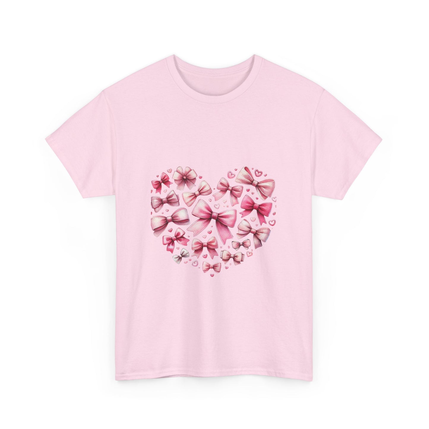 Coquette Valentine's Heart Unisex Heavy Cotton Tee