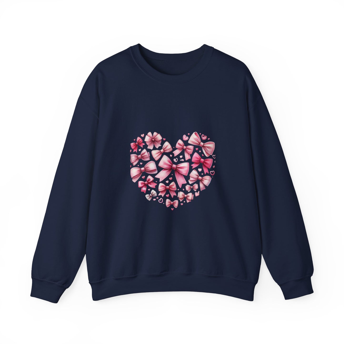 Coquette Valentine's Heart Unisex Heavy Blend™ Crewneck Sweatshirt