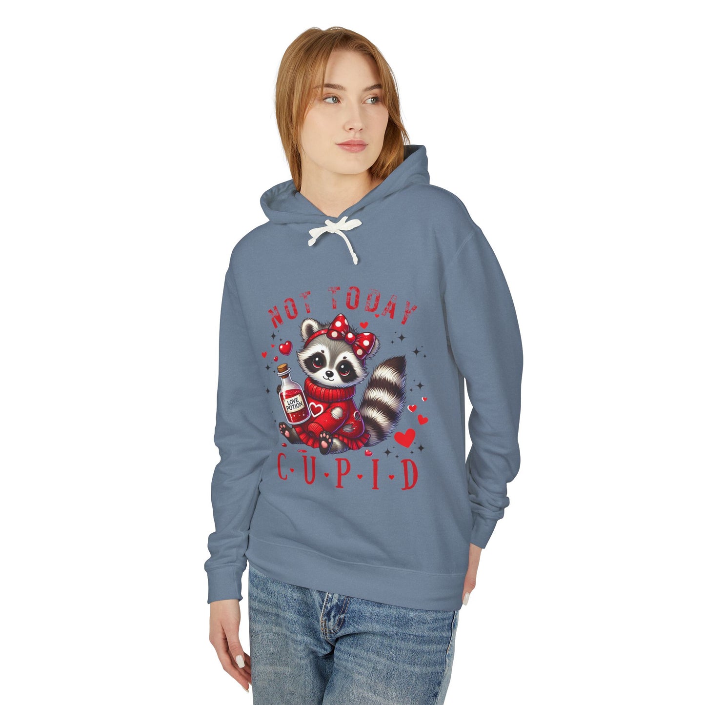 Not Today Cupid Unisex Hooded Sweatshirt