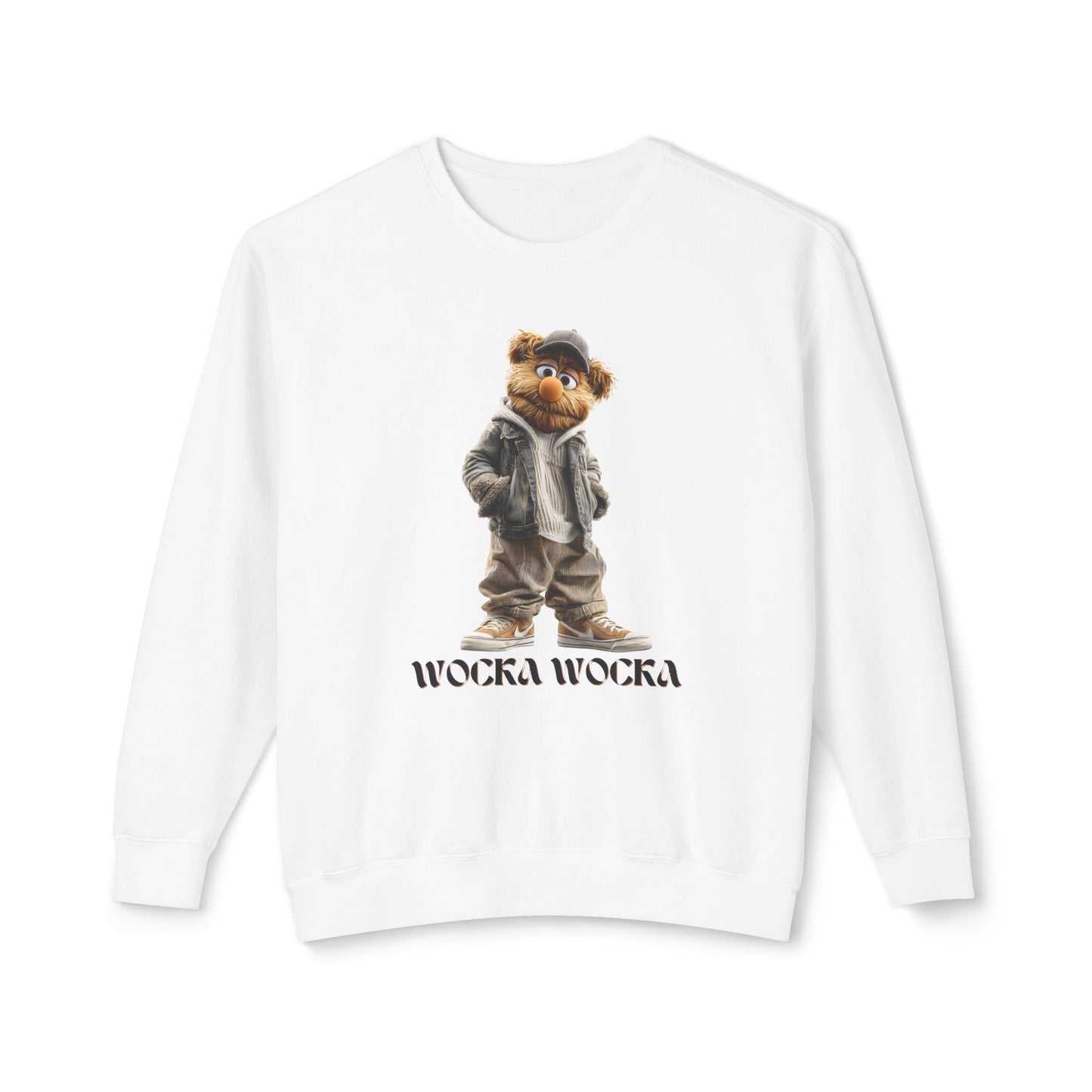 Wocka Wocka Muppet Bear Crewneck Sweatshirt