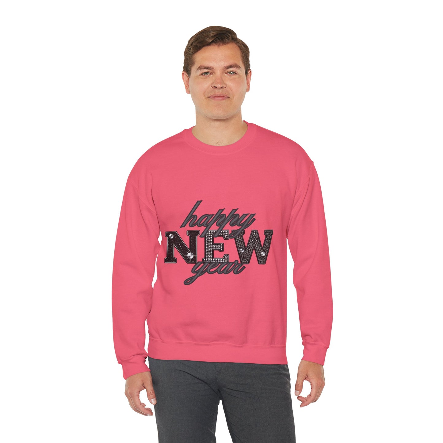 Sparkly New Year Unisex Heavy Blend™ Crewneck Sweatshirt