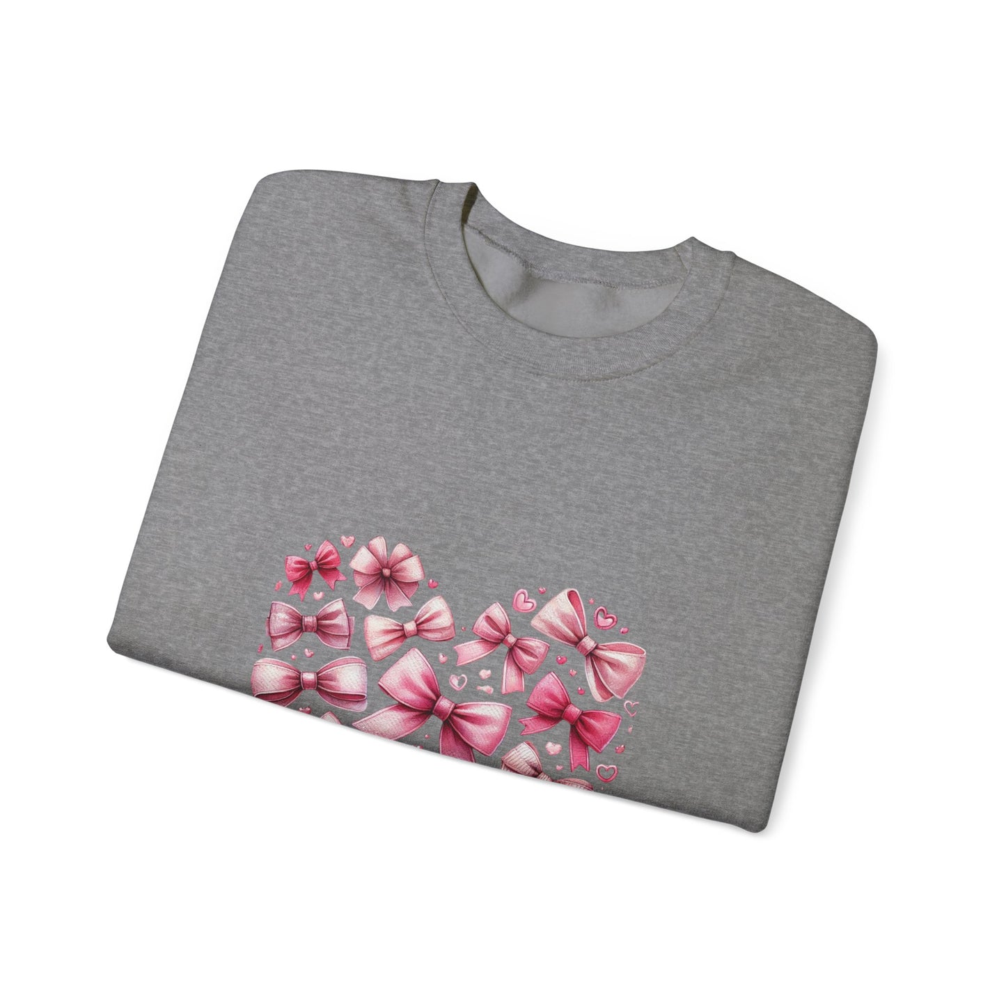 Coquette Valentine's Heart Unisex Heavy Blend™ Crewneck Sweatshirt