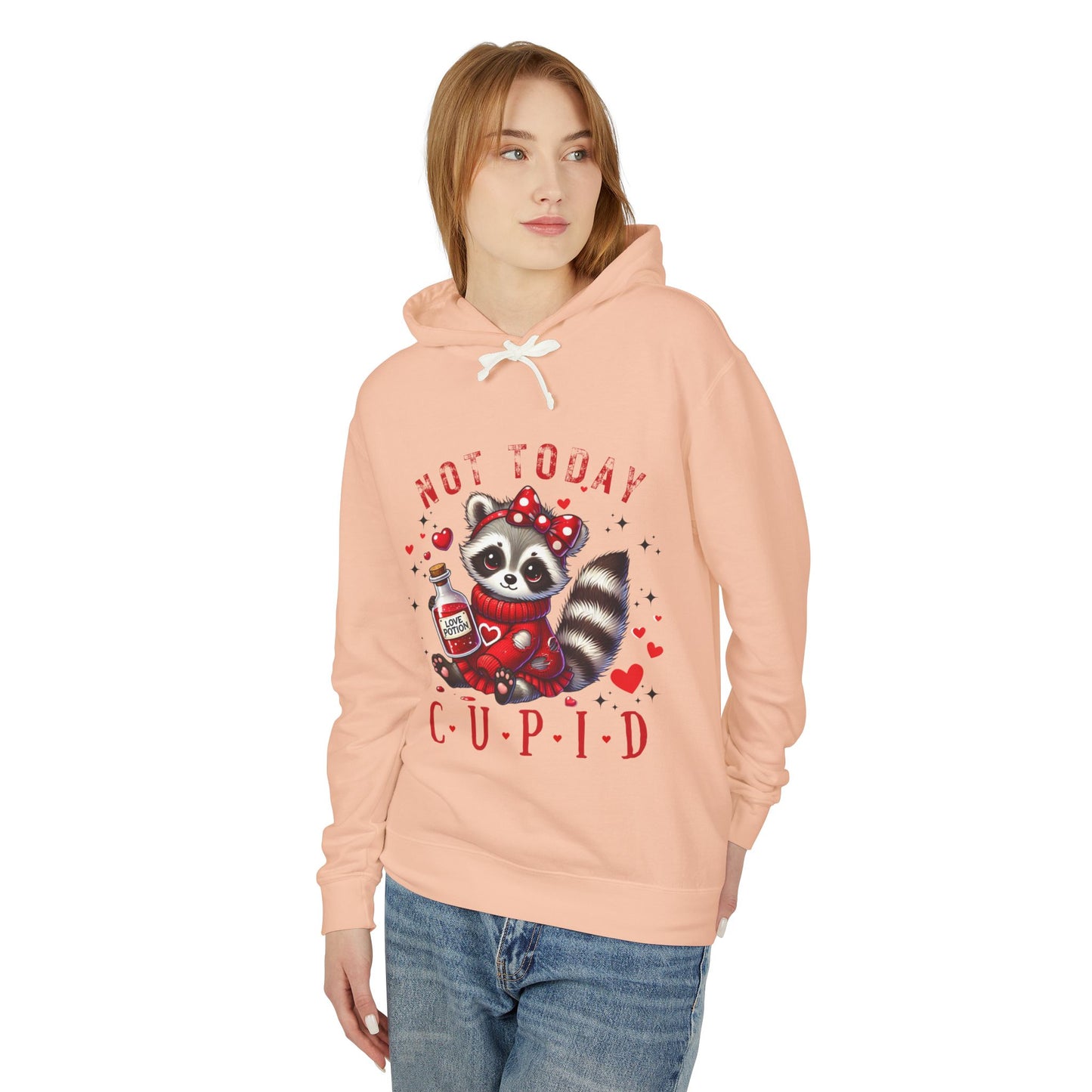 Not Today Cupid Unisex Hooded Sweatshirt