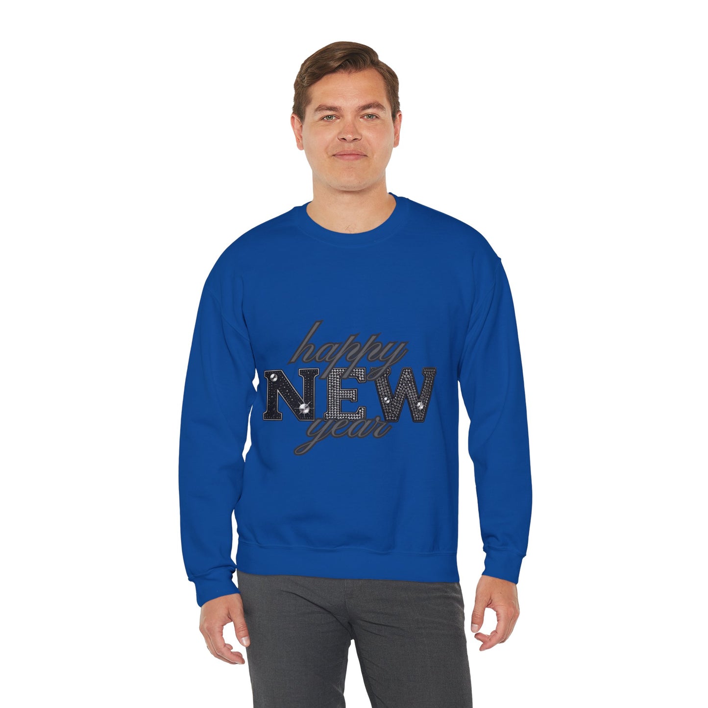 Sparkly New Year Unisex Heavy Blend™ Crewneck Sweatshirt