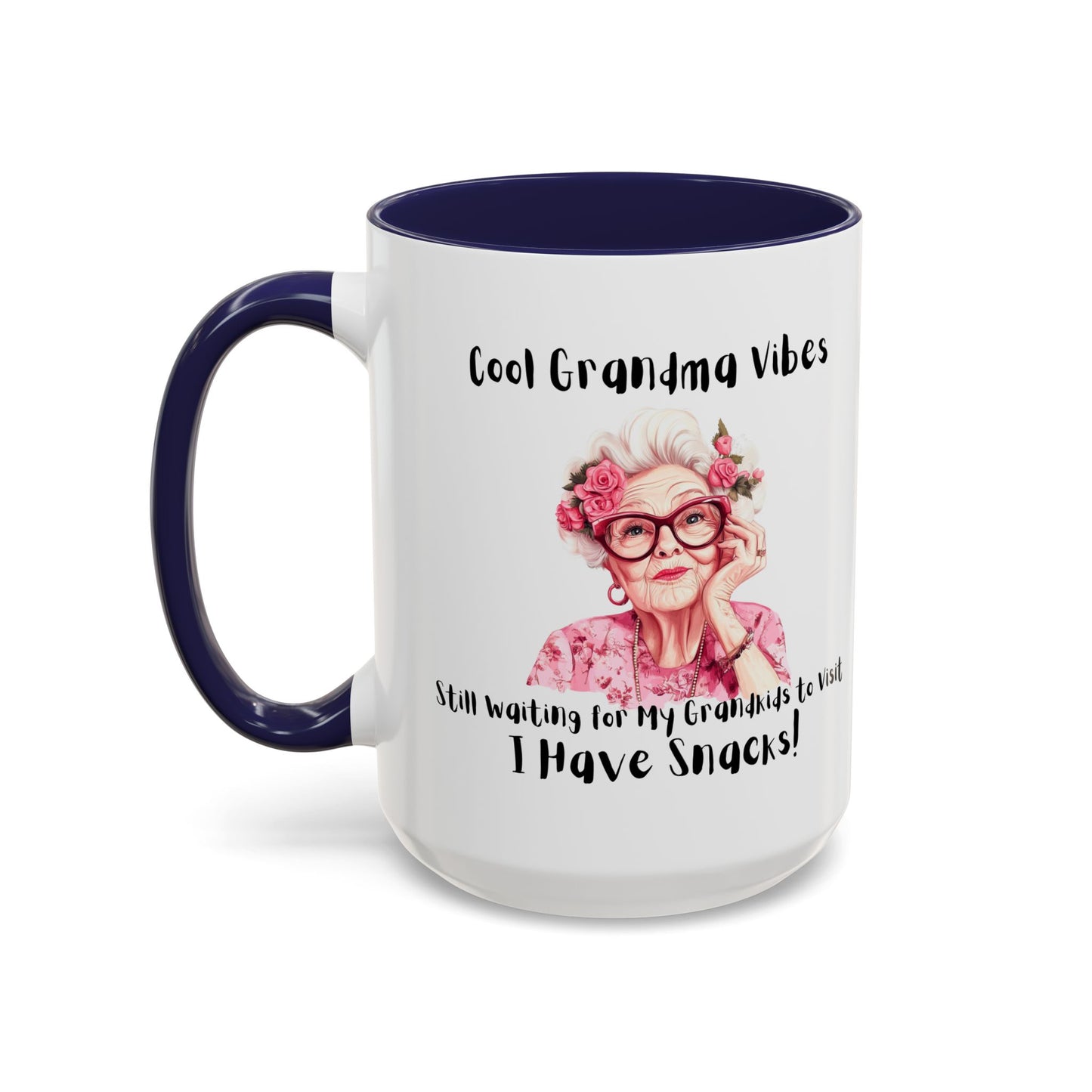 Cool Grandma Vibes Coffee Mug - Perfect Gift for Grandparents